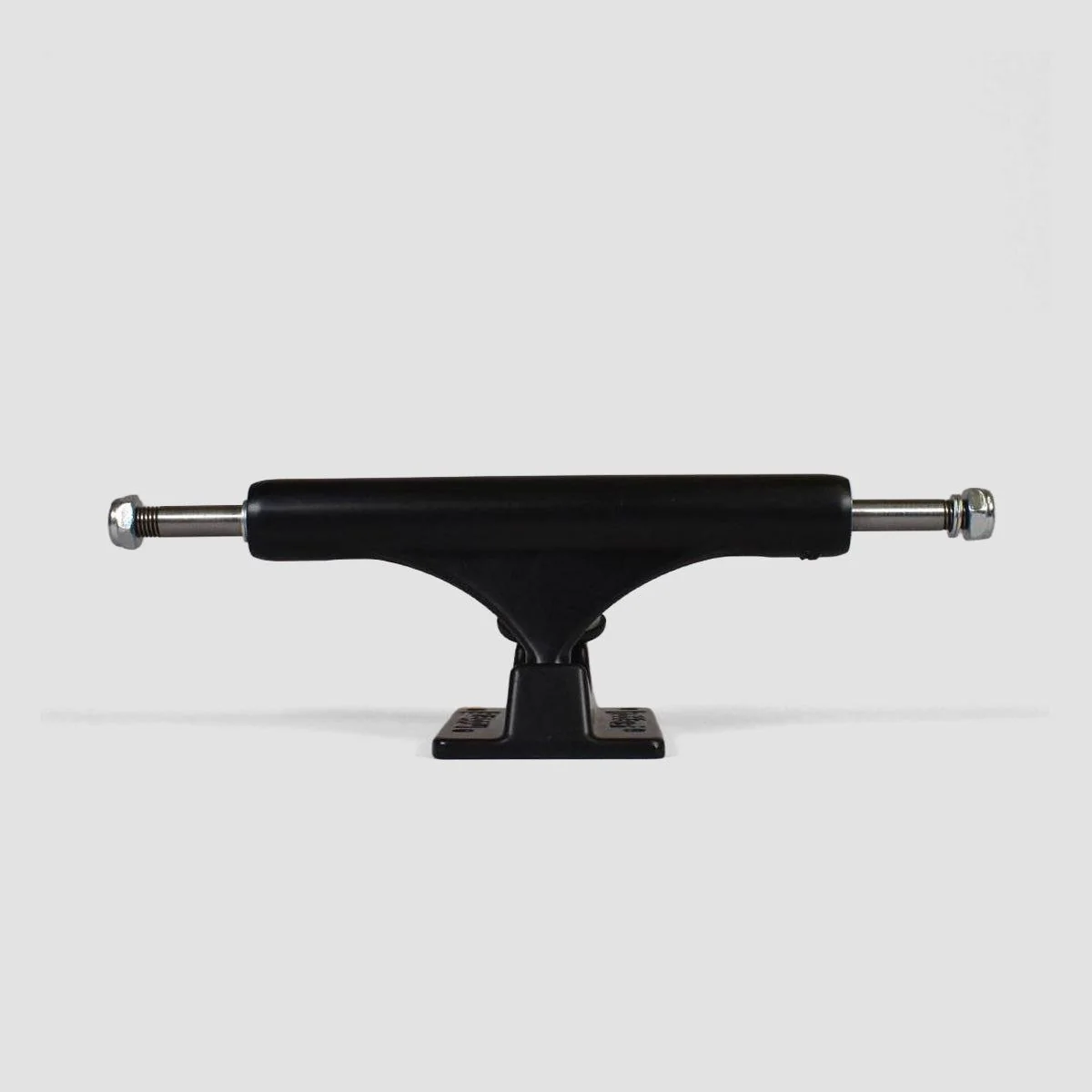Slappy ST1 Inverted Hollow Lights/Ultra Low Kingpin Skateboard Trucks 1 Pair Matte Black/Black Gold - 9"