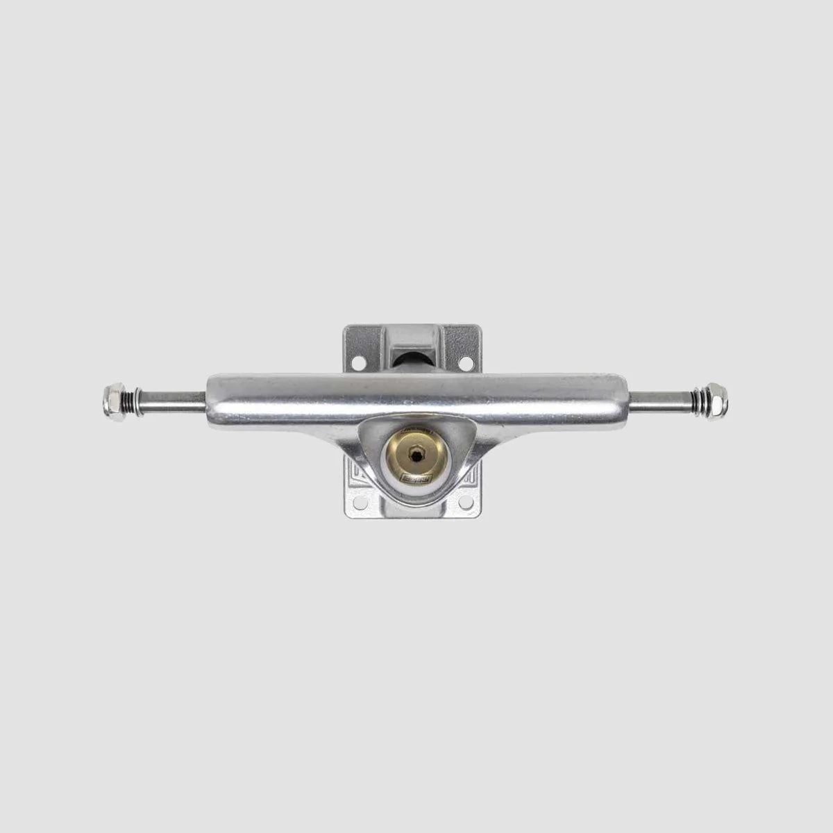 Slappy ST1 Inverted Hollow Lights/Ultra Low Kingpin Skateboard Trucks 1 Pair Polished/Gold - 9" - Image 2
