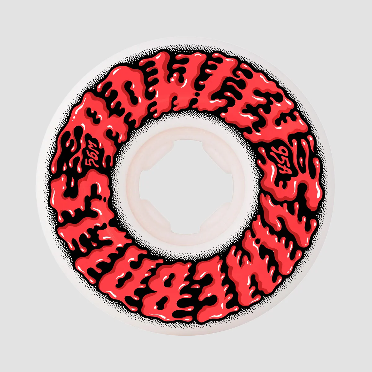Slime Balls Geoff Rowley Vomit 95a Skateboard Wheels White 56mm