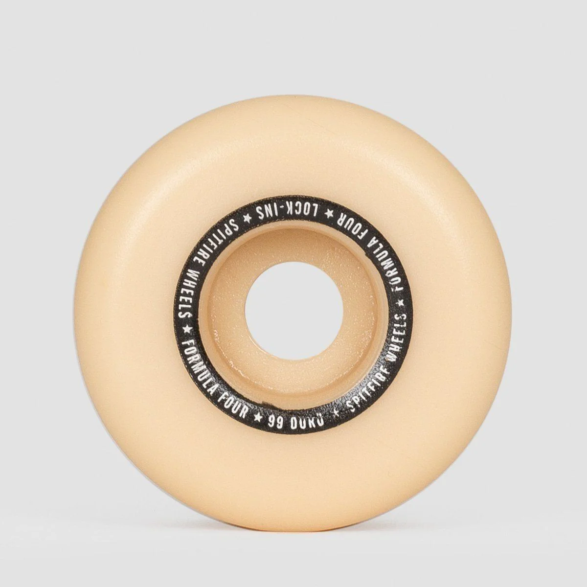 Spitfire Formula Four Lock-Ins 99a Skateboard Wheels White/Blue 55mm - Image 4