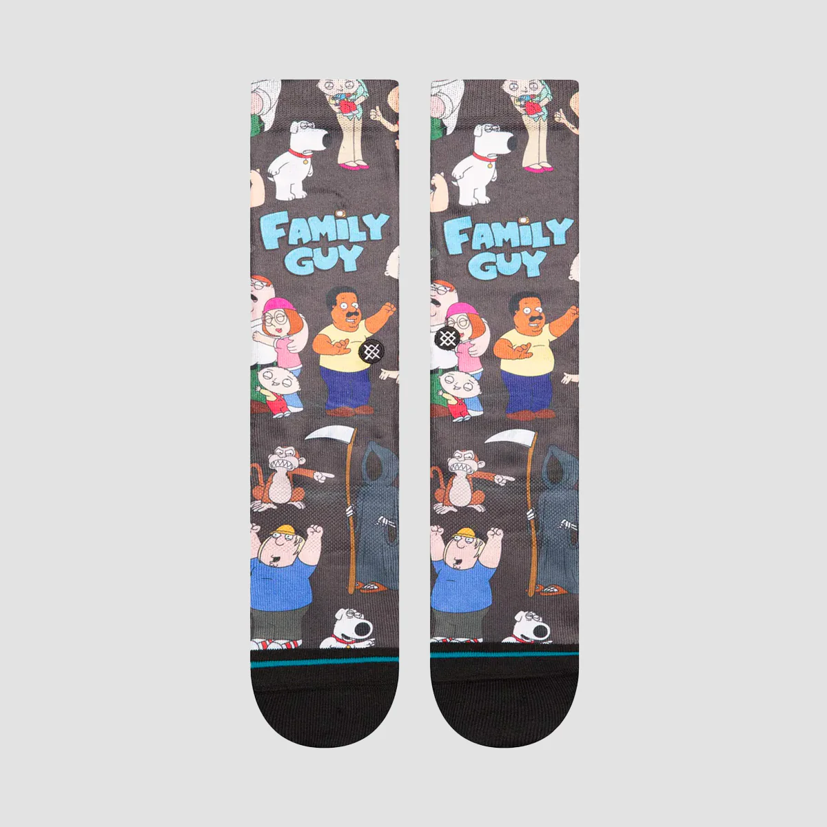 Stance Family Guy Crew Socks Black