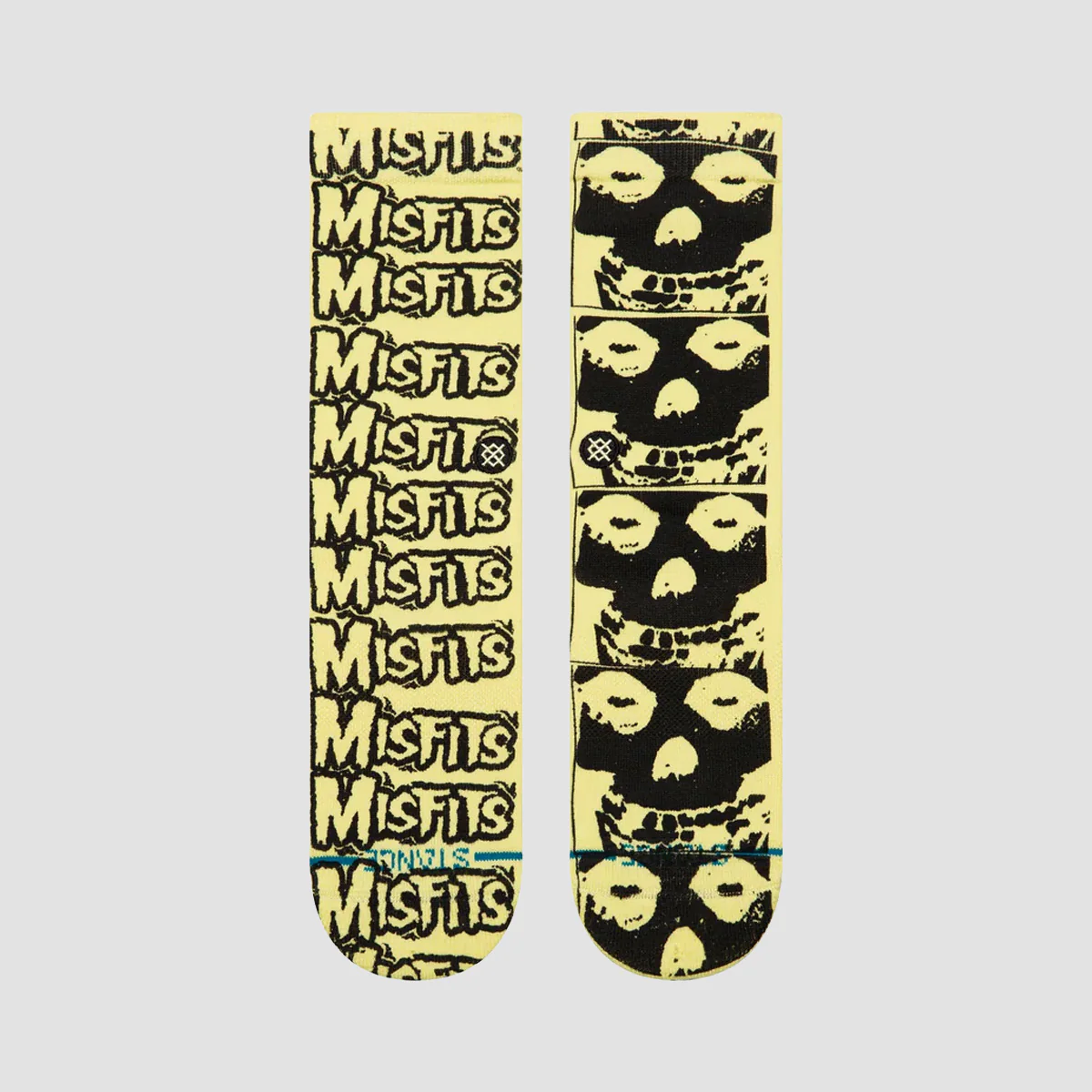 Stance Misfits Collection Crew Socks Melon - Image 2
