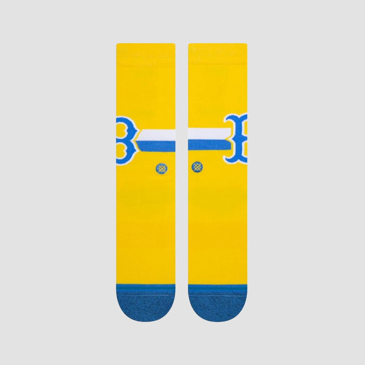 Stance MLB Boston Red Sox City Connect Crew Socks Yellow - Image 2