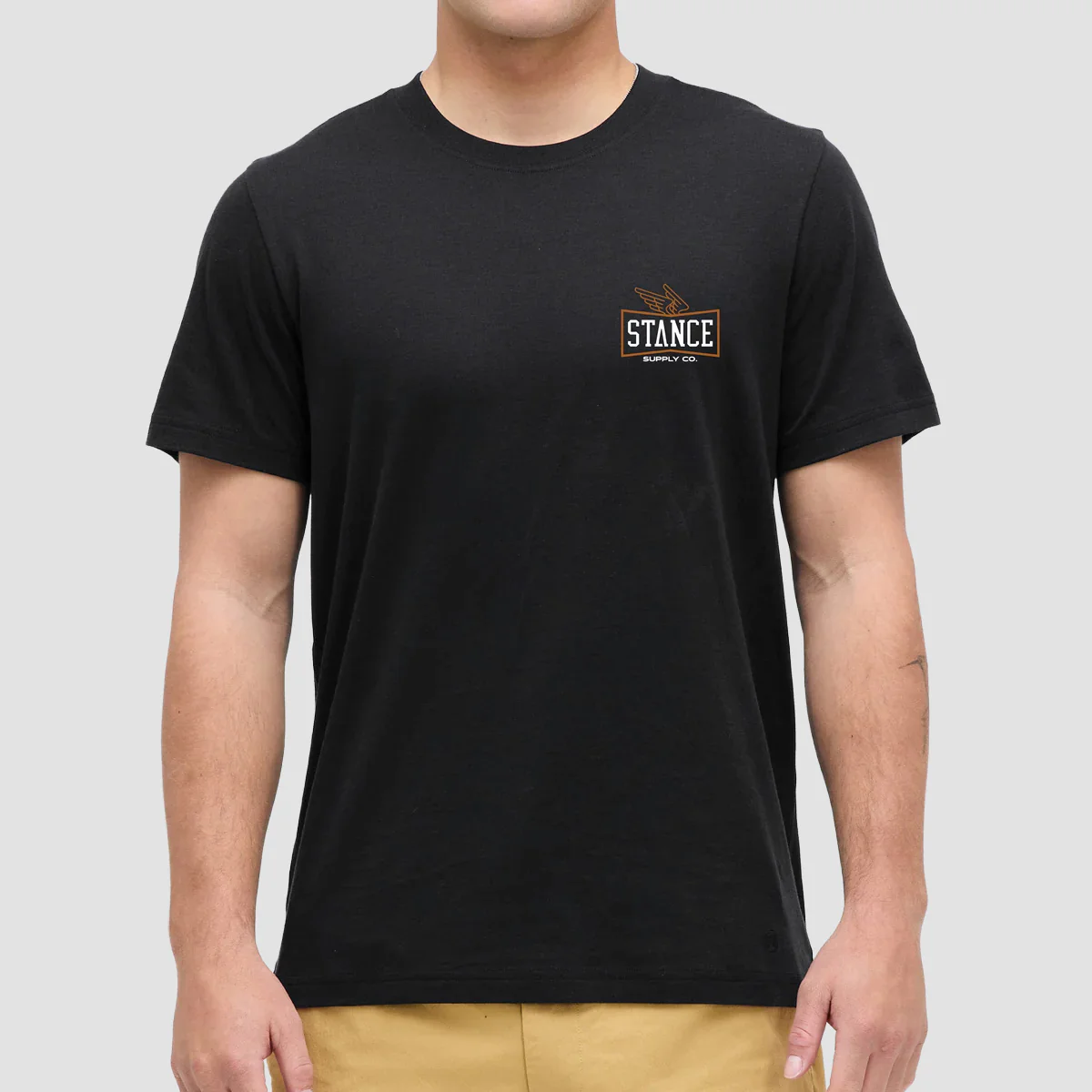 Stance Winged T-Shirt Black - Image 2