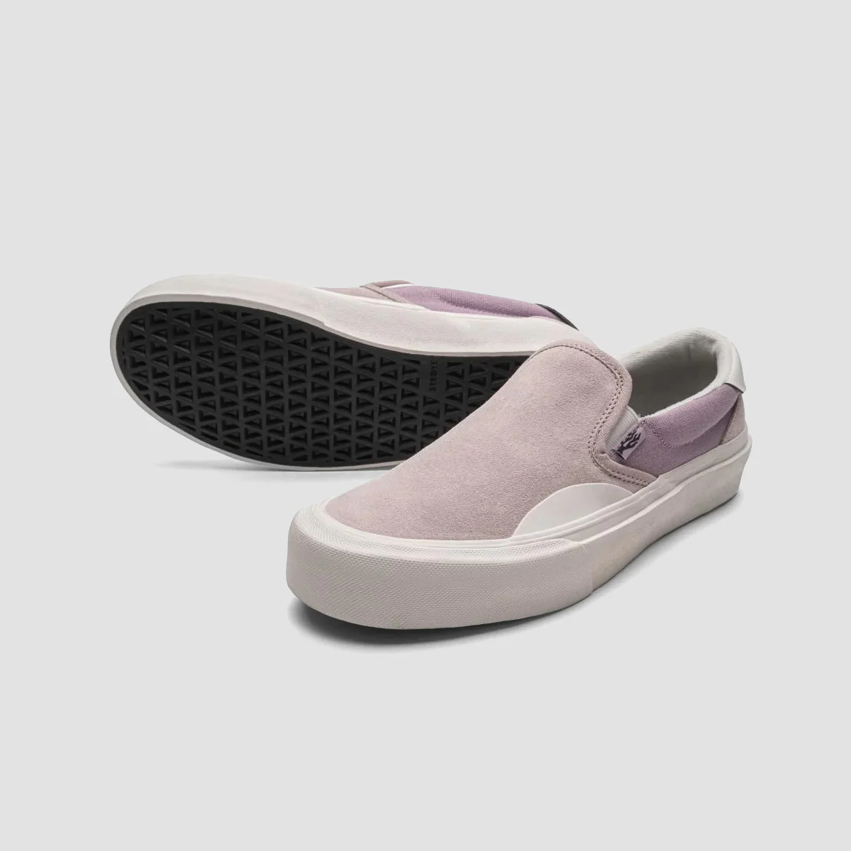STRAYE Ventura XR Slip On Shoes - Blush Lavender/Cream Suede - Image 2