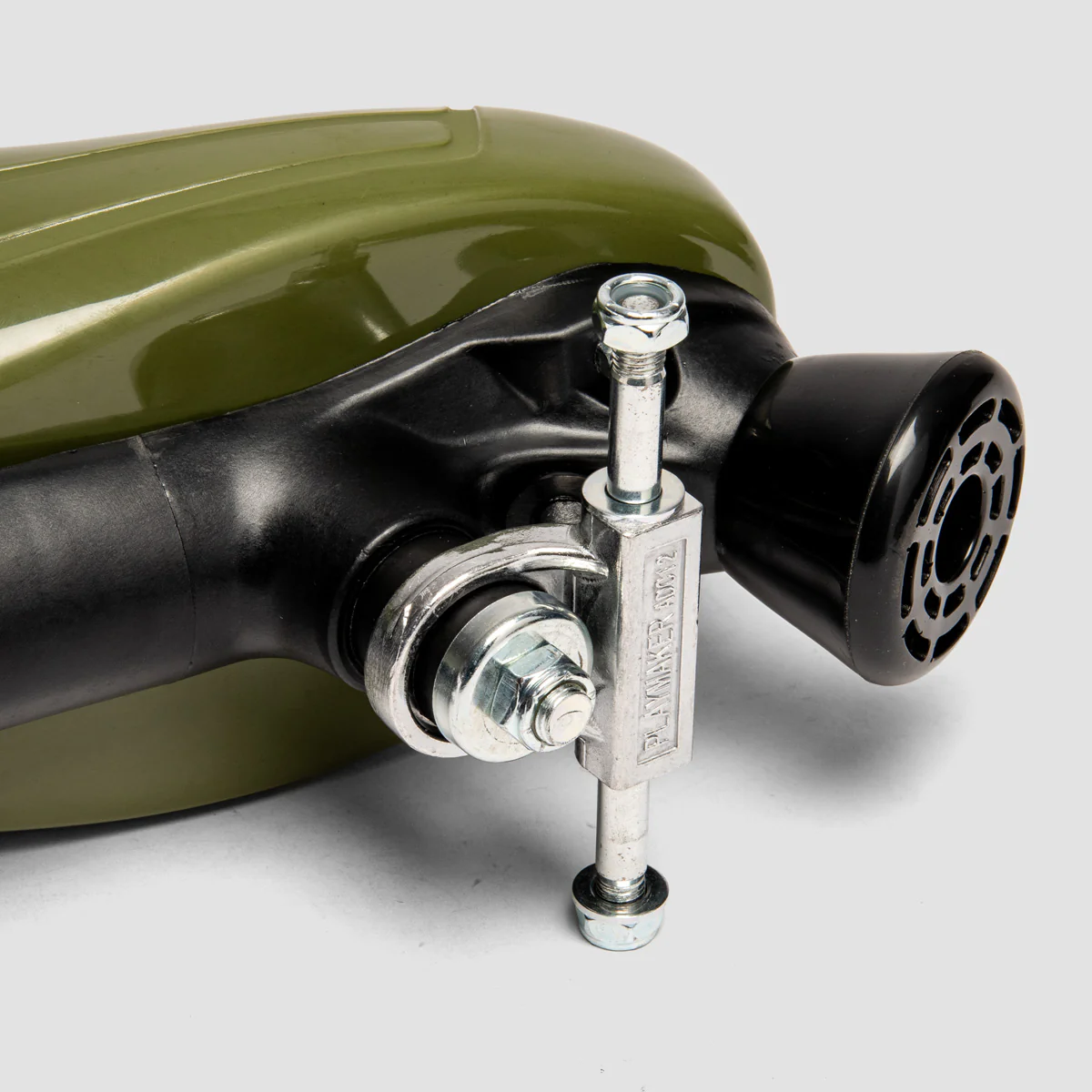 Supreme Turbo 33 Nylon Quad Skates Army Green/Clear - Image 4