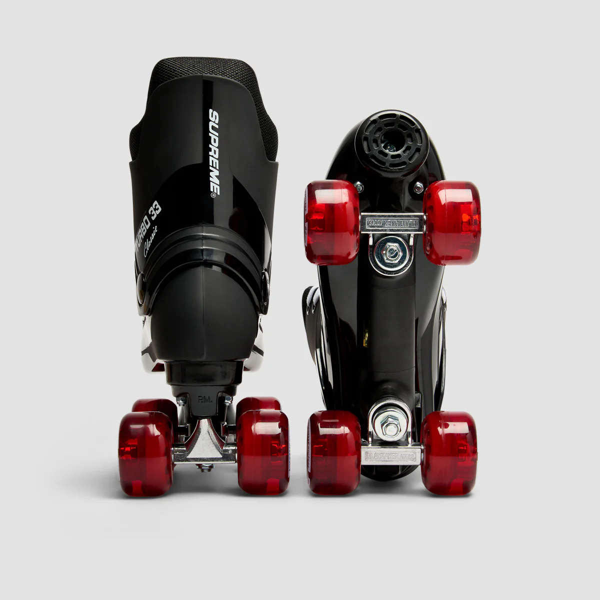Supreme Turbo 33 Nylon Quad Skates Black/Red - Image 4