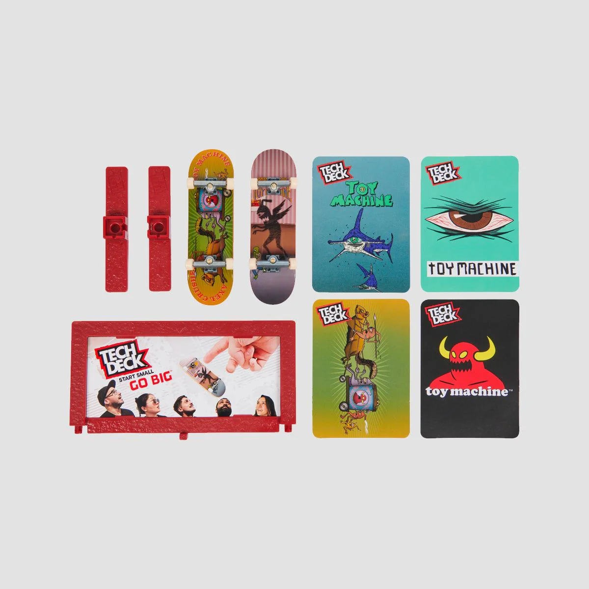 Tech Deck VS Series (M06) Fingerboard 2 Pack - Toy Machine - Image 2
