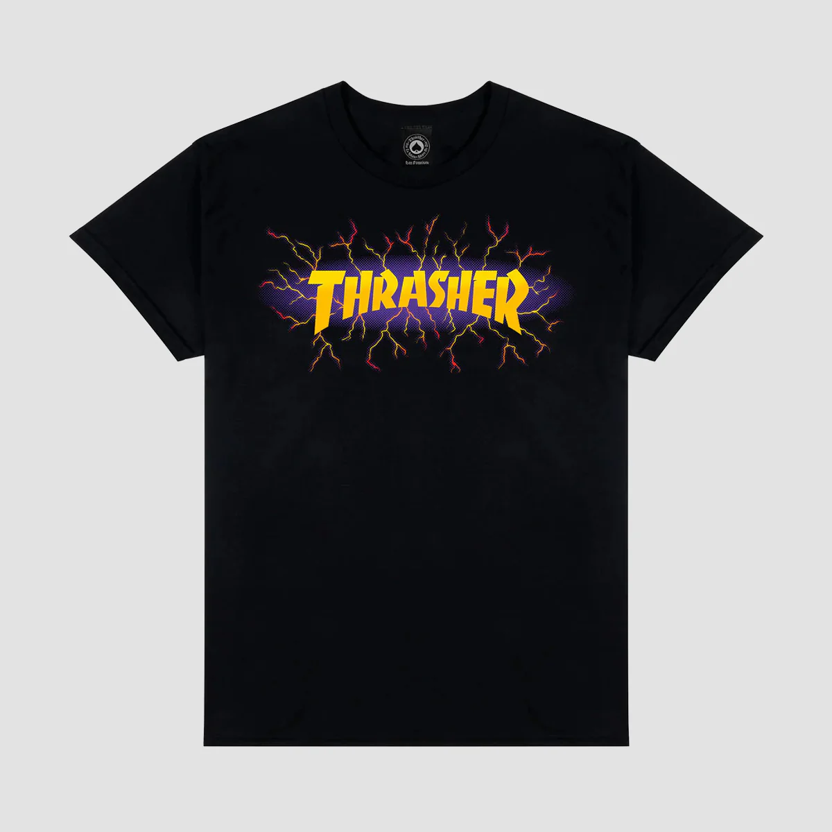 Thrasher Lightning T-Shirt Black