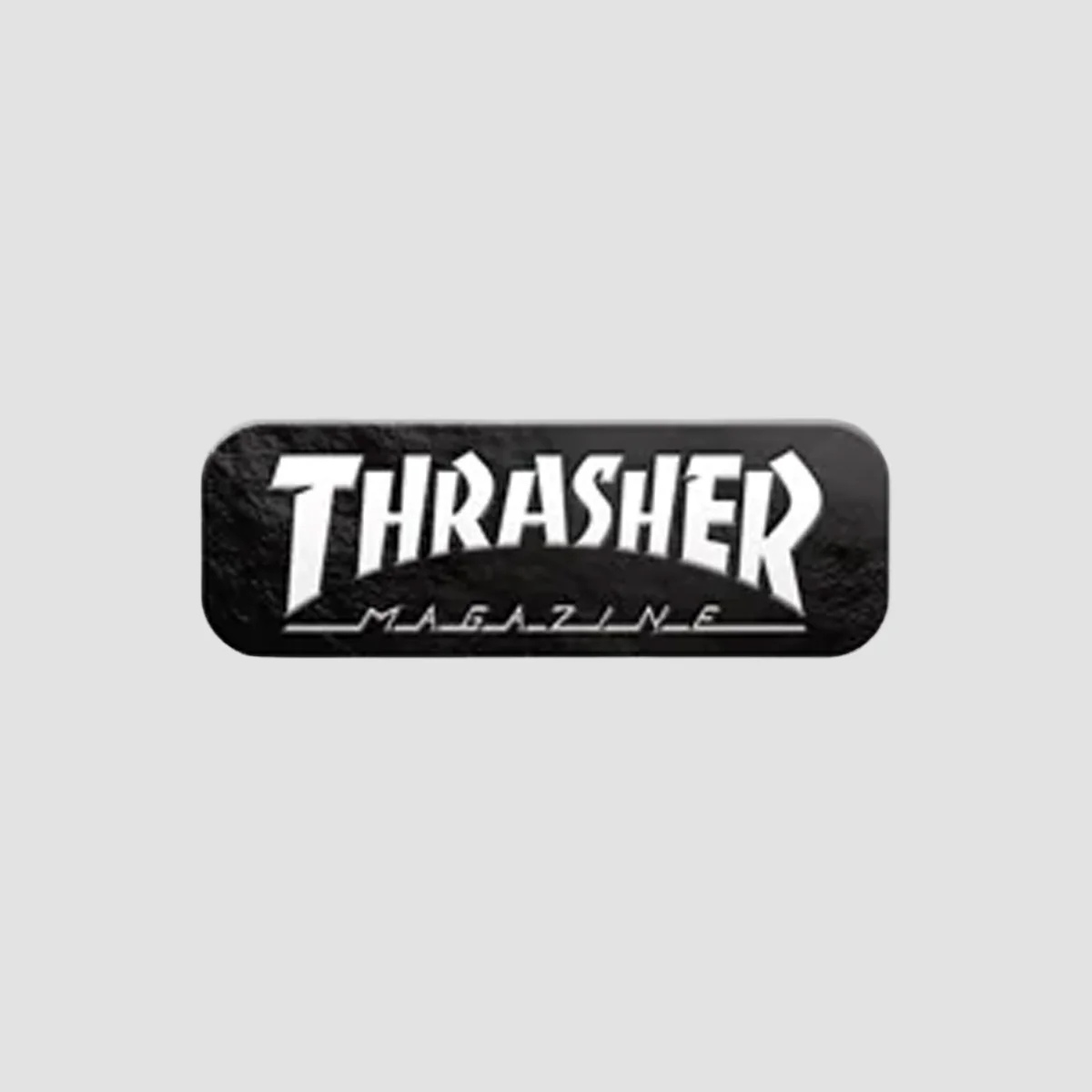 Thrasher Mag Logo Lapel Pin Black/White