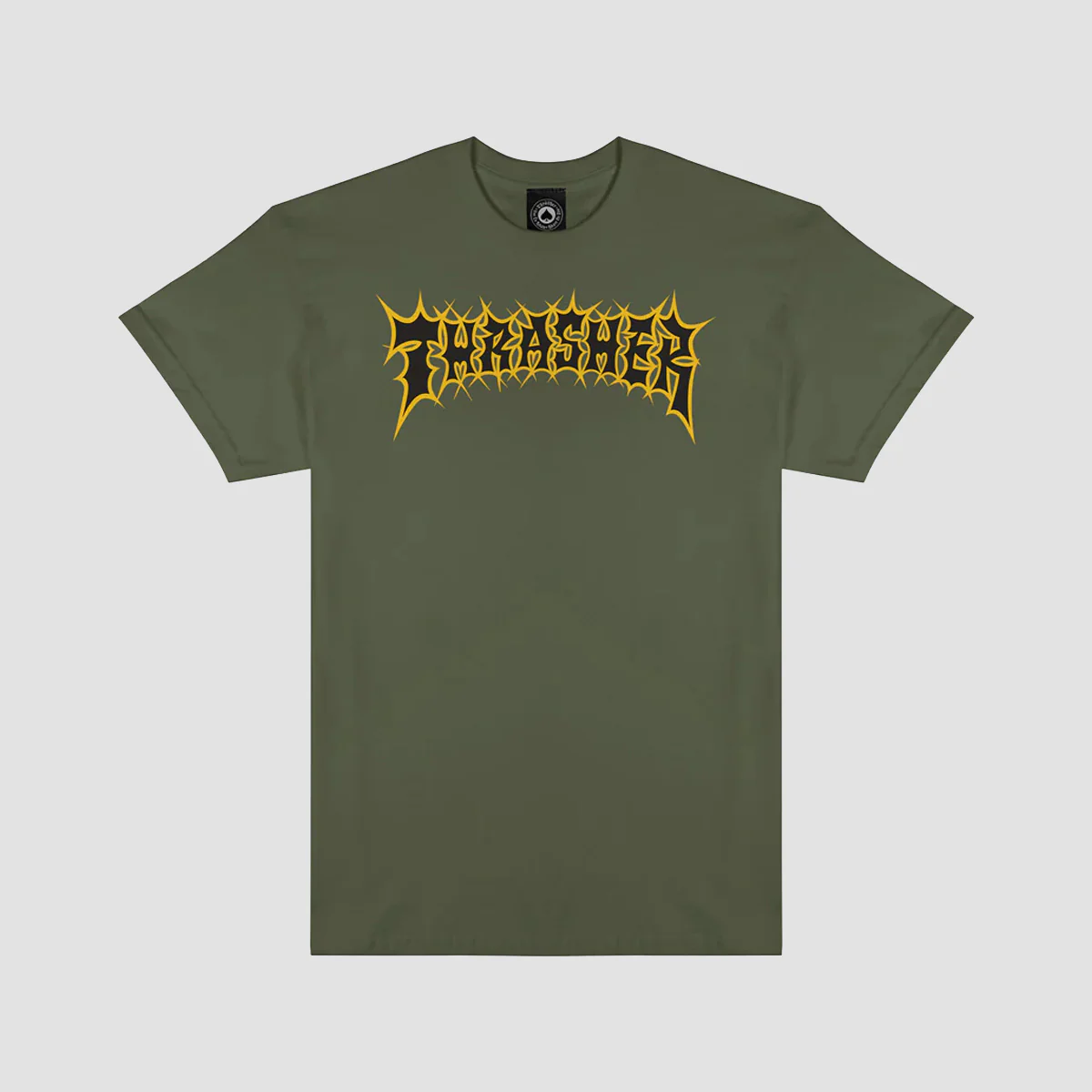 Thrasher Spikey T-Shirt Military Green