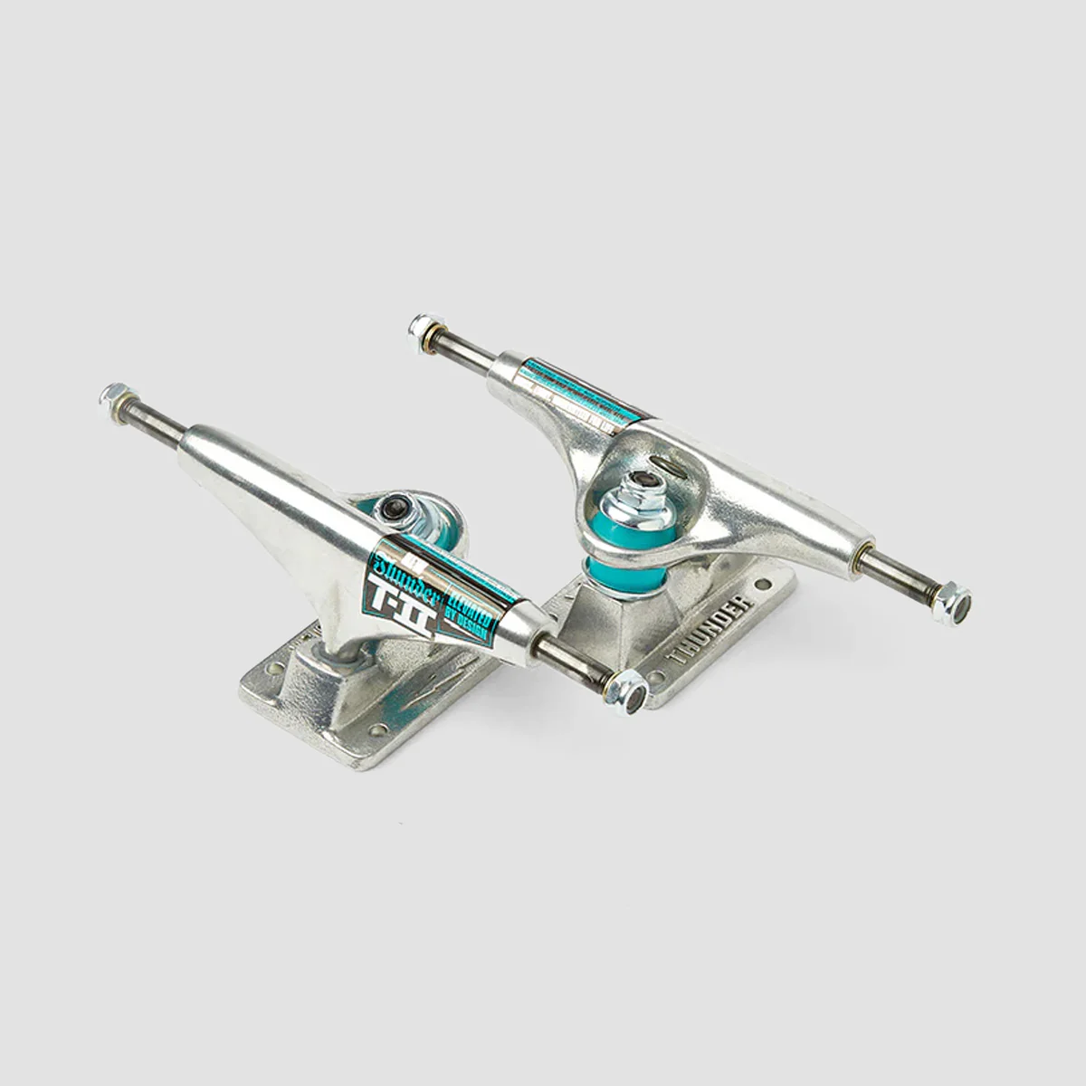 Thunder 147 T-II Trucks 1 Pair Polished - 8" - Image 2