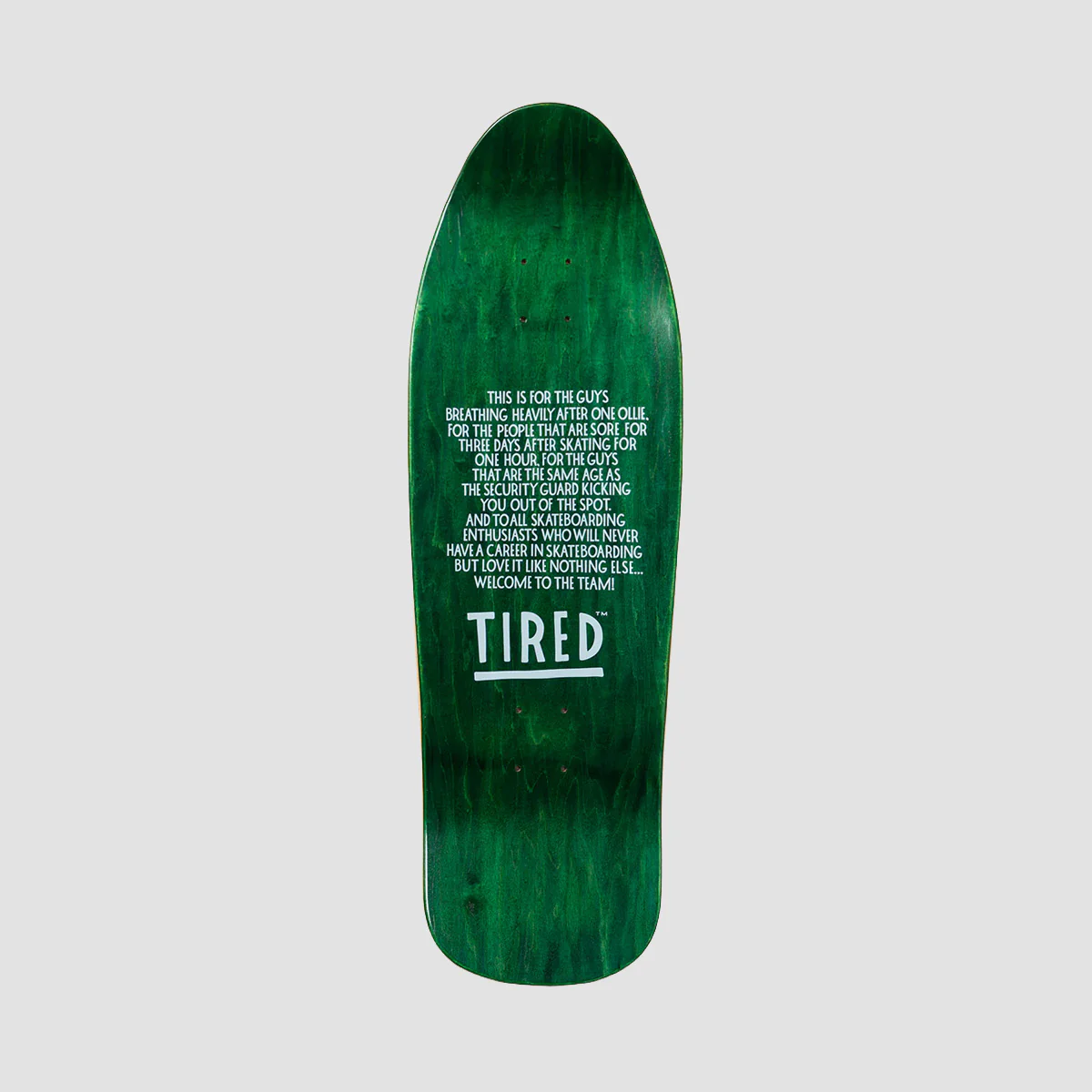 Tired Family Business 1989 Skateboard Deck - 9.9" - Image 2