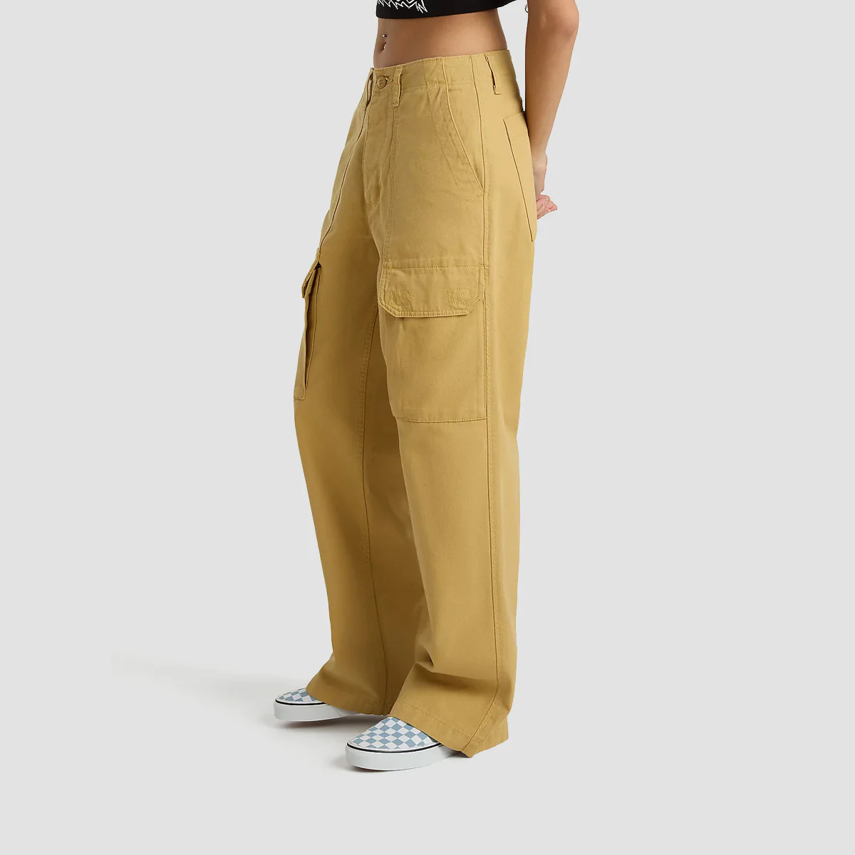 Vans Arroyo Wide Leg Cargo Pants Antelope - Image 2