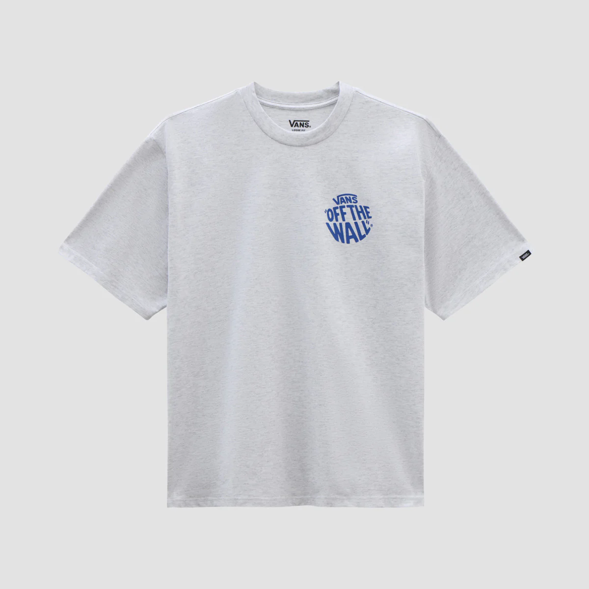 Vans Circle Loose Fit T-Shirt Light Grey Heather - Image 2