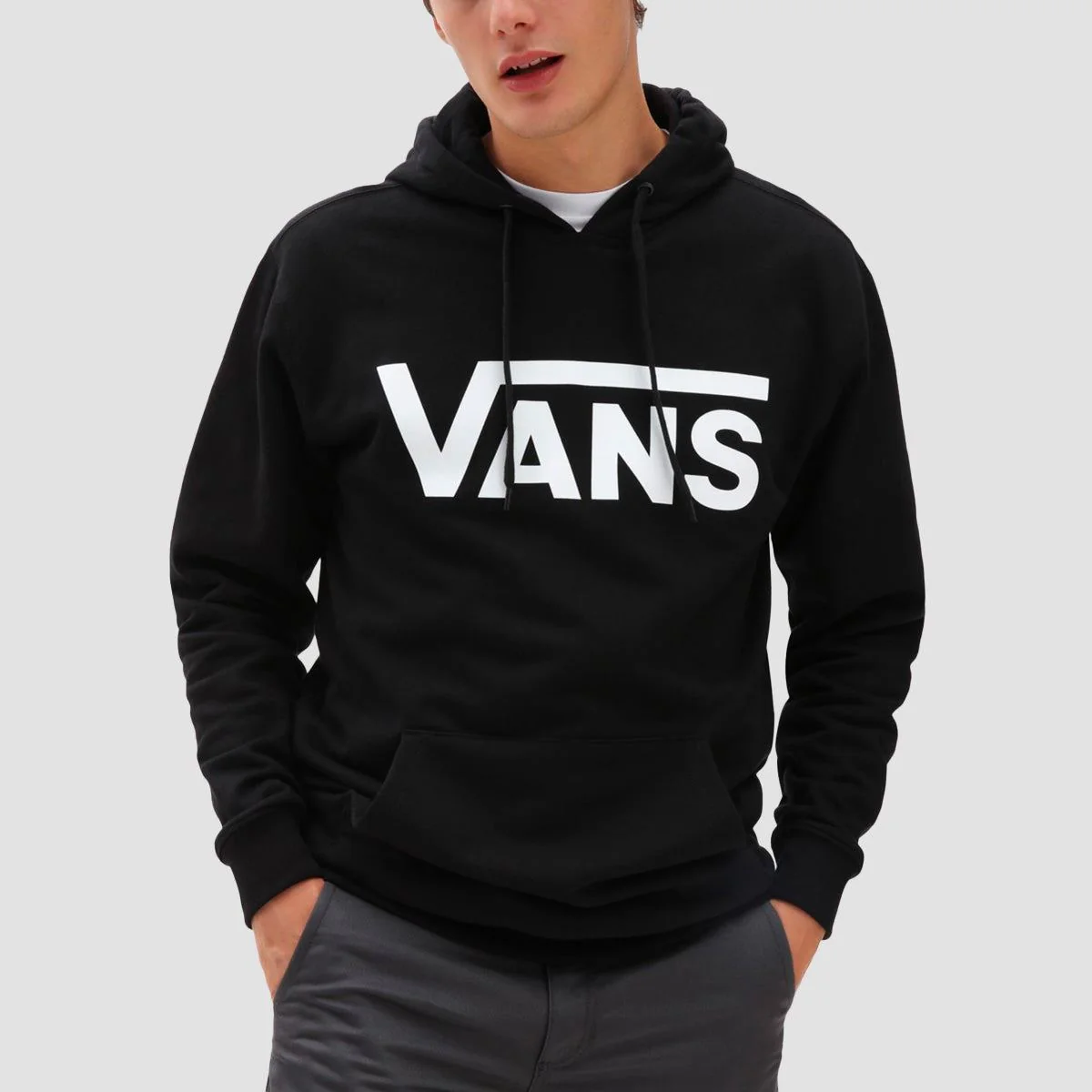 Vans Classic II Pullover Hoodie Black/White - Image 2