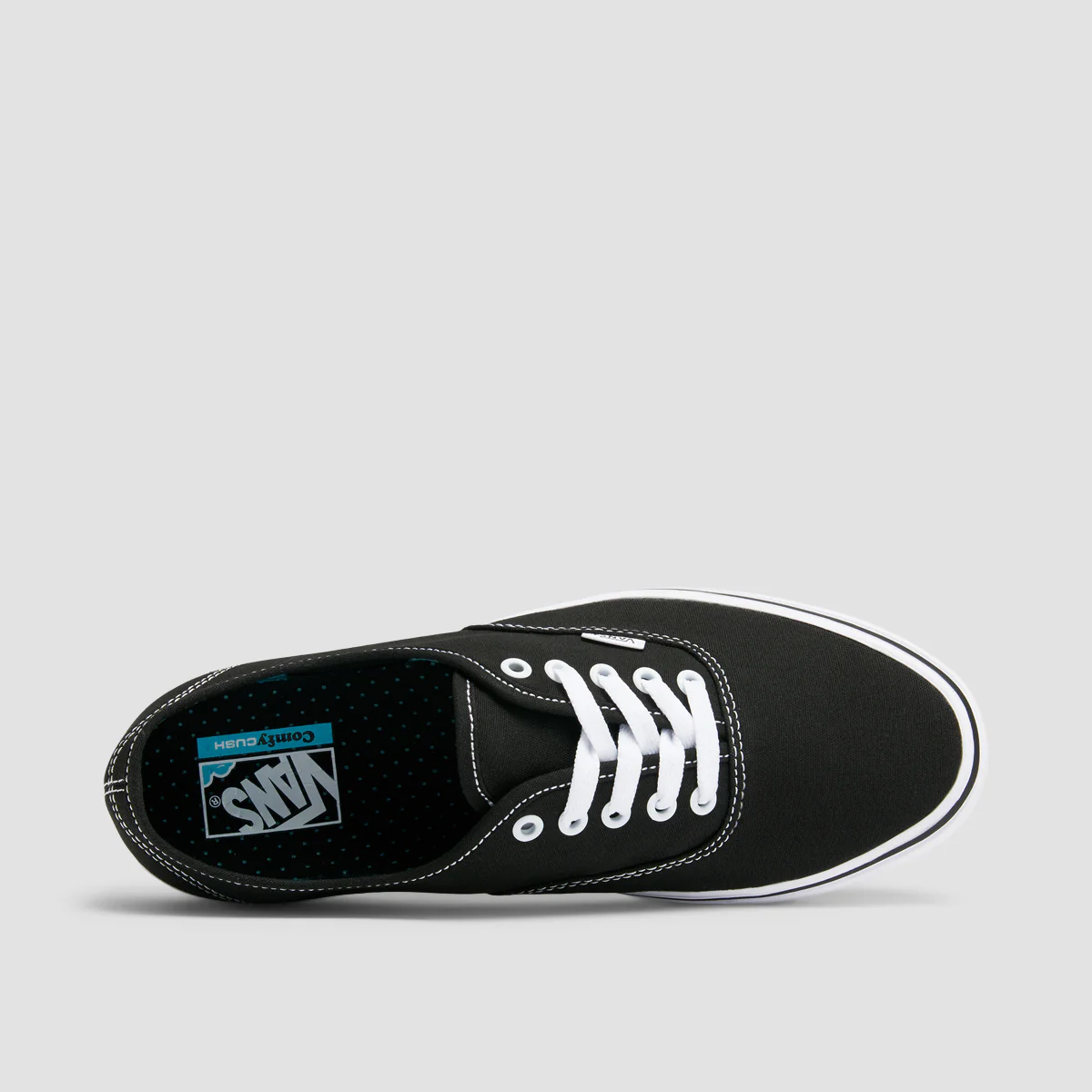 Vans ComfyCush Authentic Shoes - Classic Black/True White - Image 4
