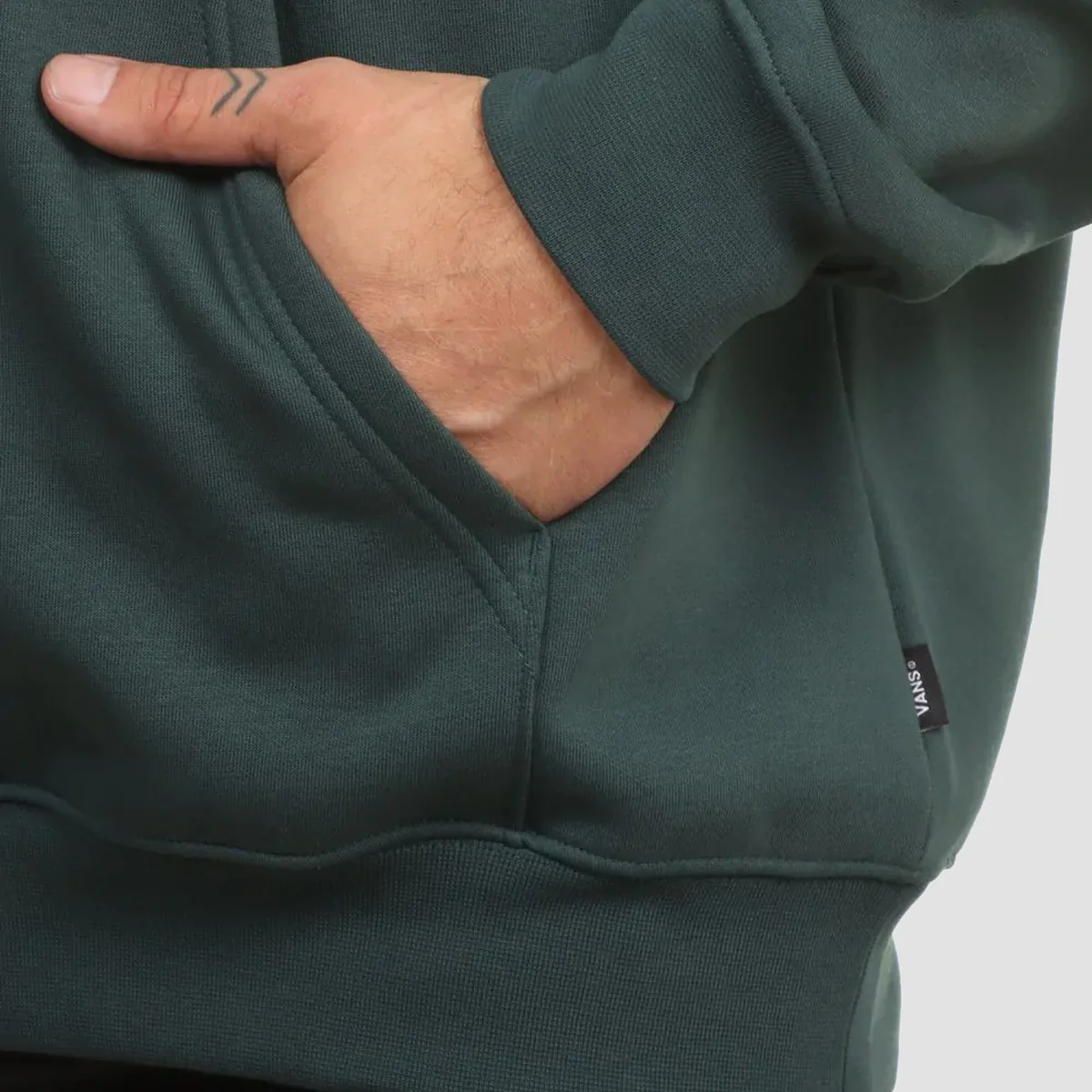 Vans Core Basic Pullover Hoodie Green Gables - Image 3