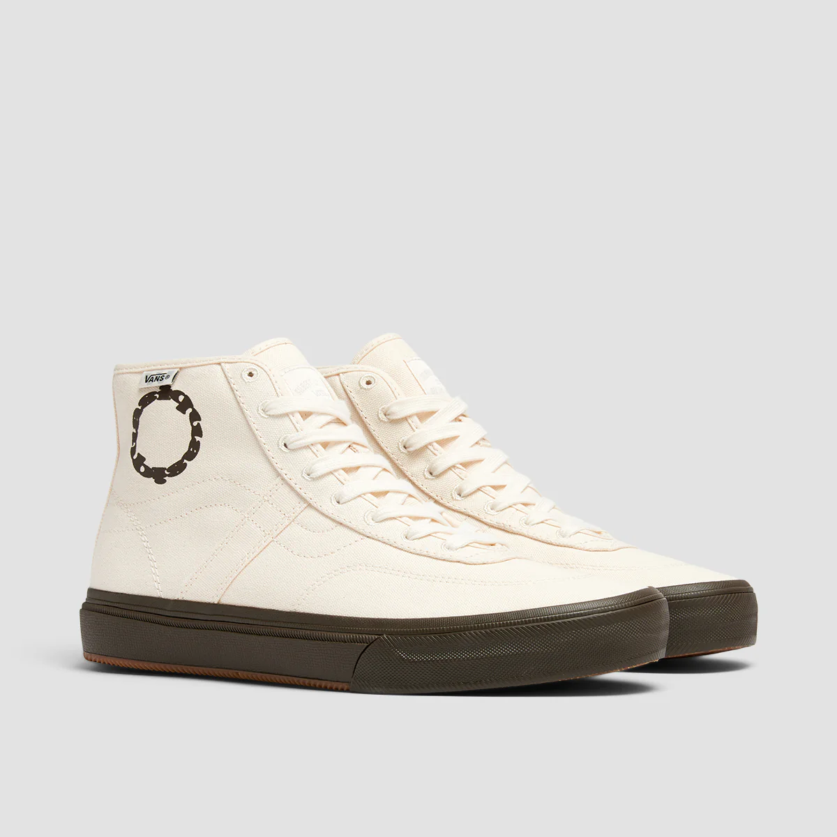 Vans Crockett Decon High Top Shoes - Quasi White - Image 2