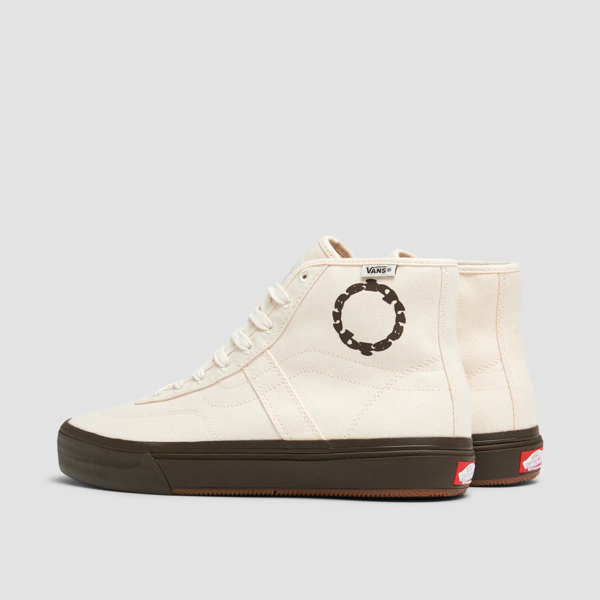 Vans Crockett Decon High Top Shoes - Quasi White - Image 3