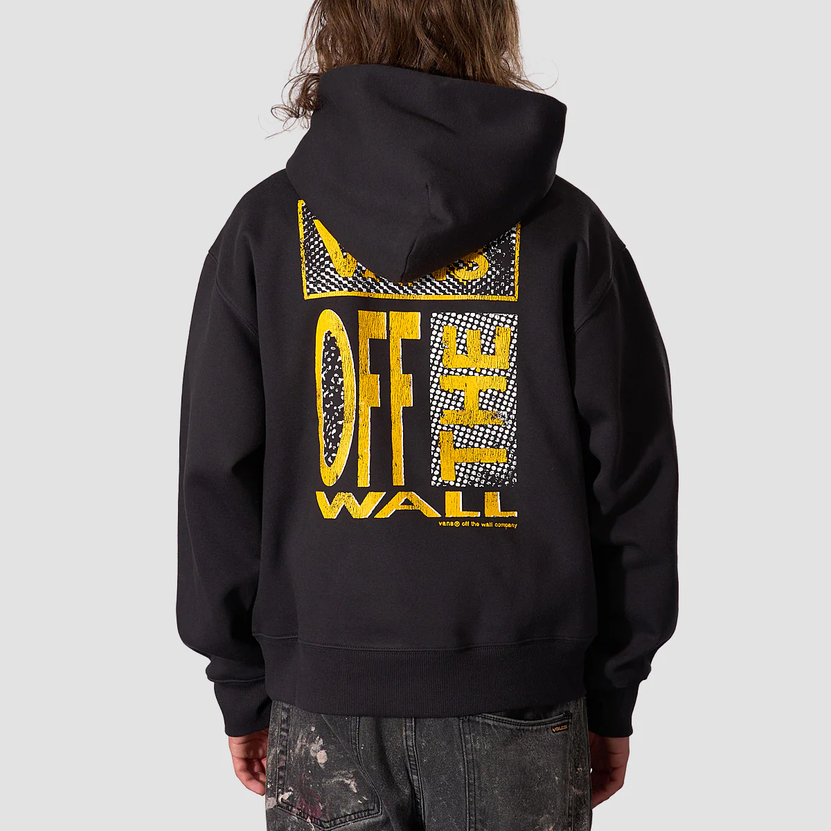 Vans Cut and Paste Pullover Hoodie Black - Image 2
