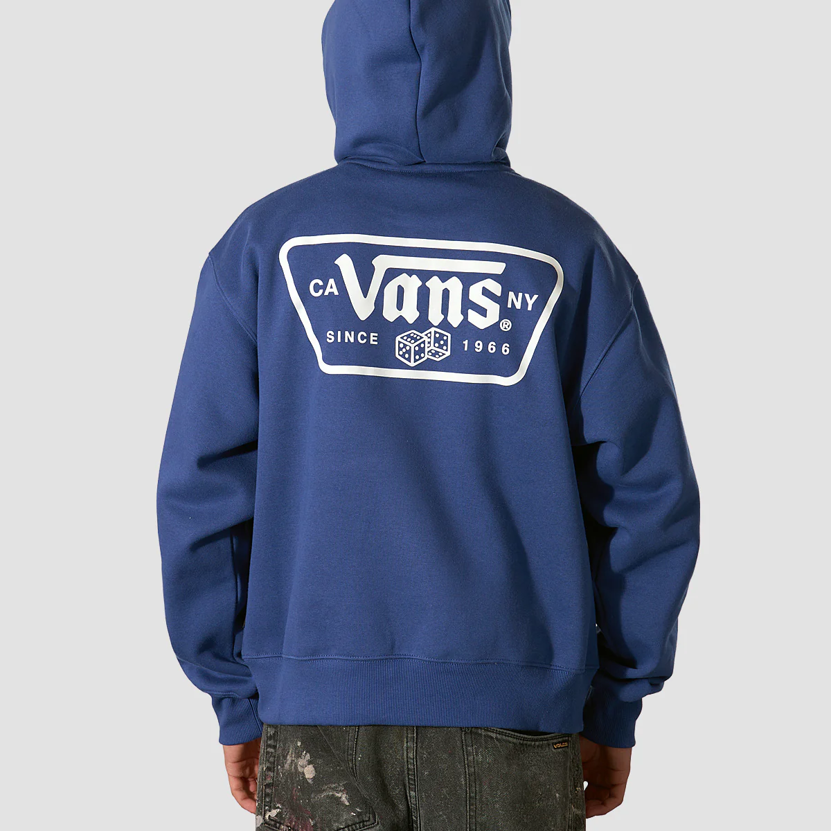 Vans Knu Patch Pullover Hoodie True Navy - Image 3