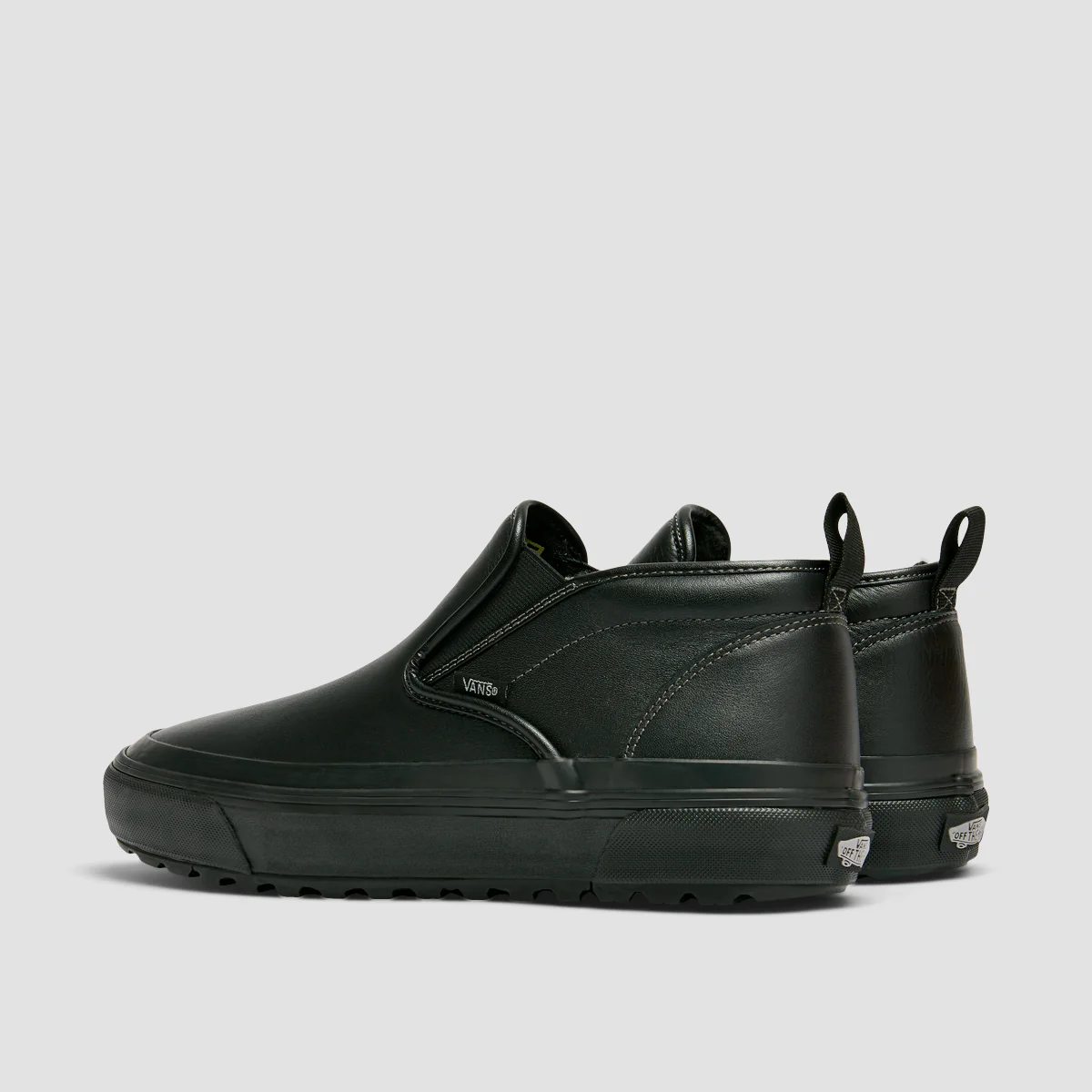 Vans Mid Slip MTE-1 Mid Top Slip On Shoes - Black Black - Image 3