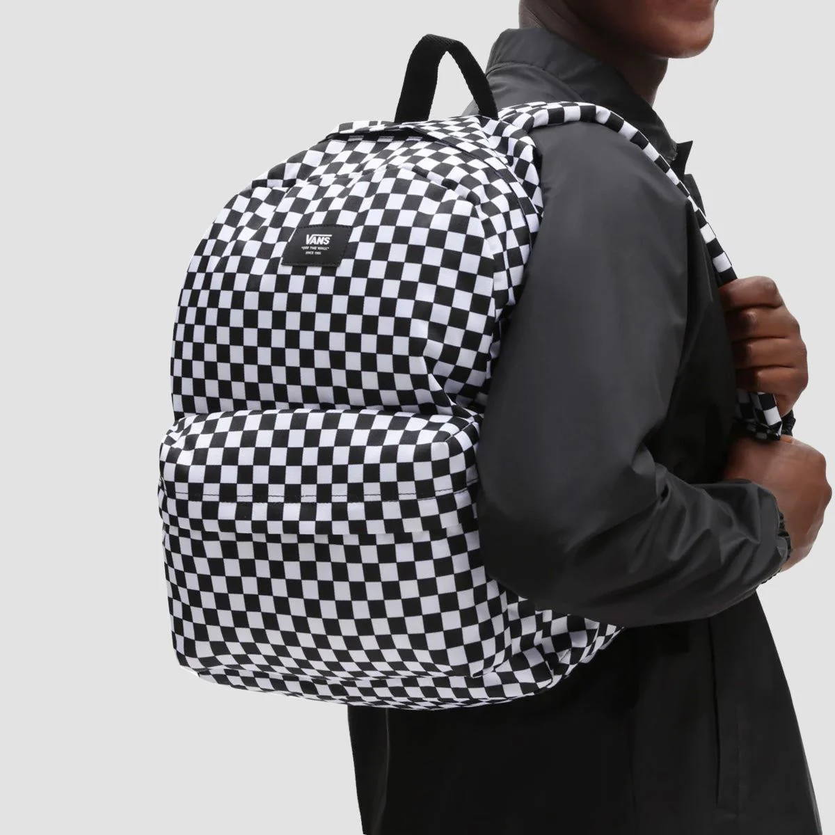 Vans Old Skool Check 22L Backpack Black/White - Image 4