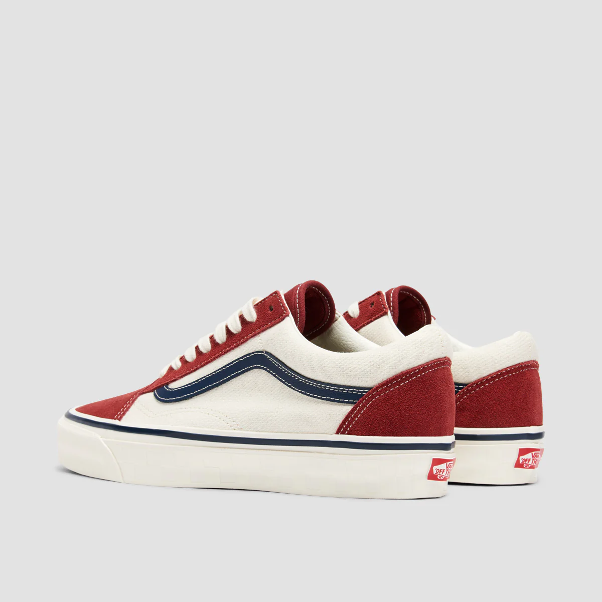 Vans Old Skool Shoes - Twill Russet Brown - Image 3