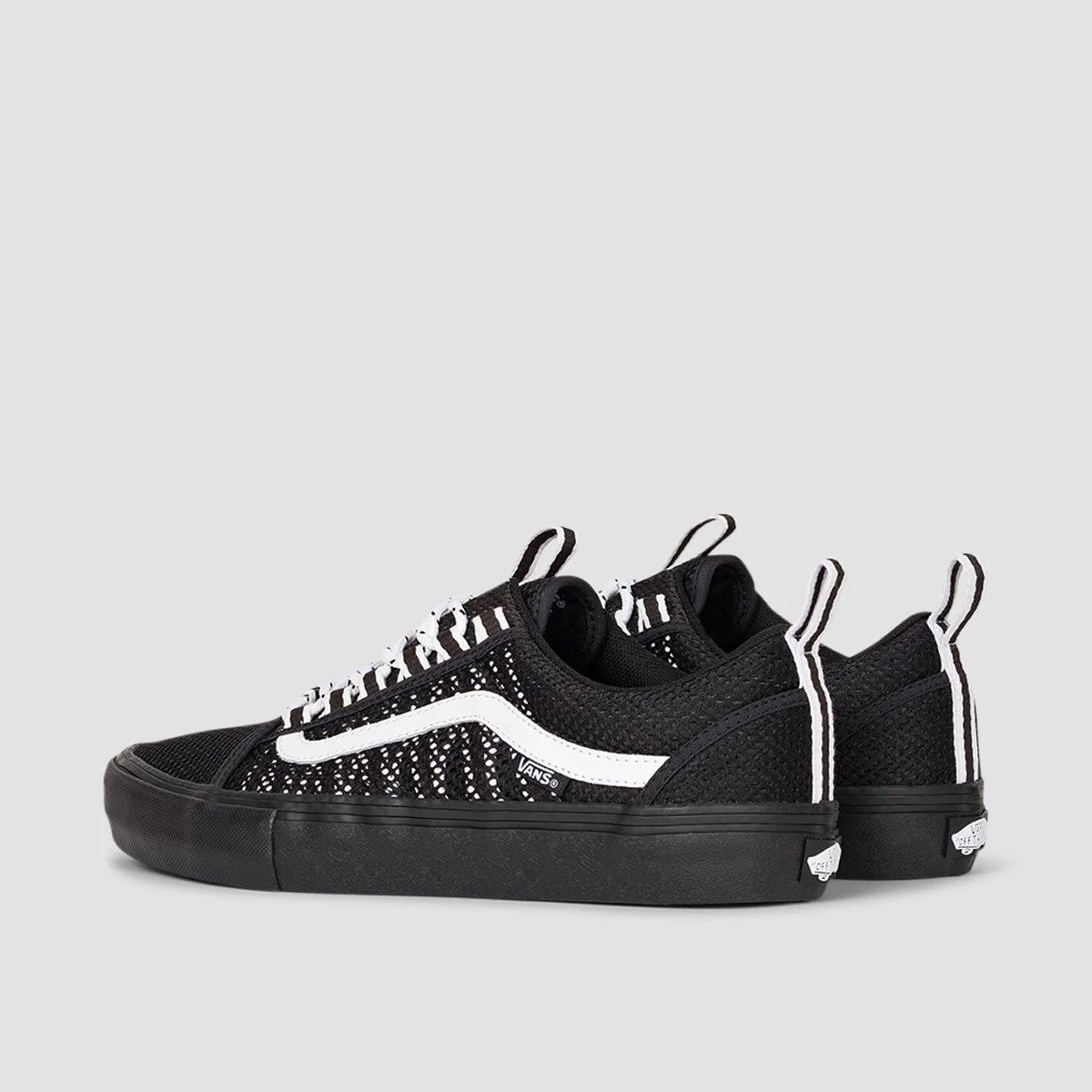 Vans Old Skool Sport Pro Shoes - Black/Black/White - Image 3