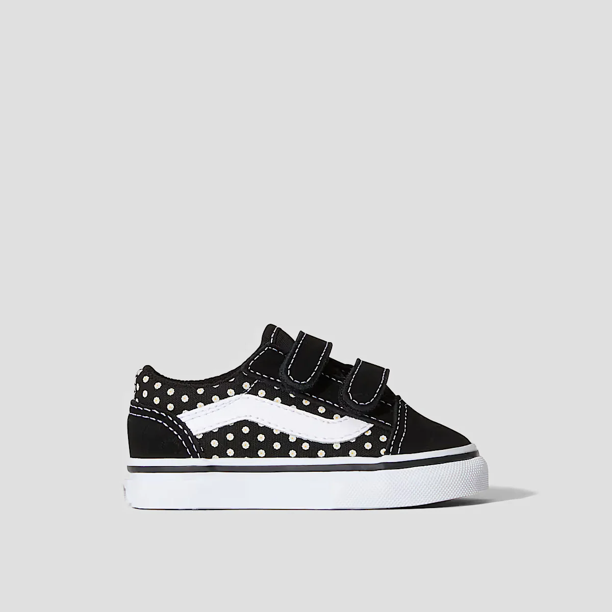 Vans Old Skool V Shoes - Floral Black - Kids