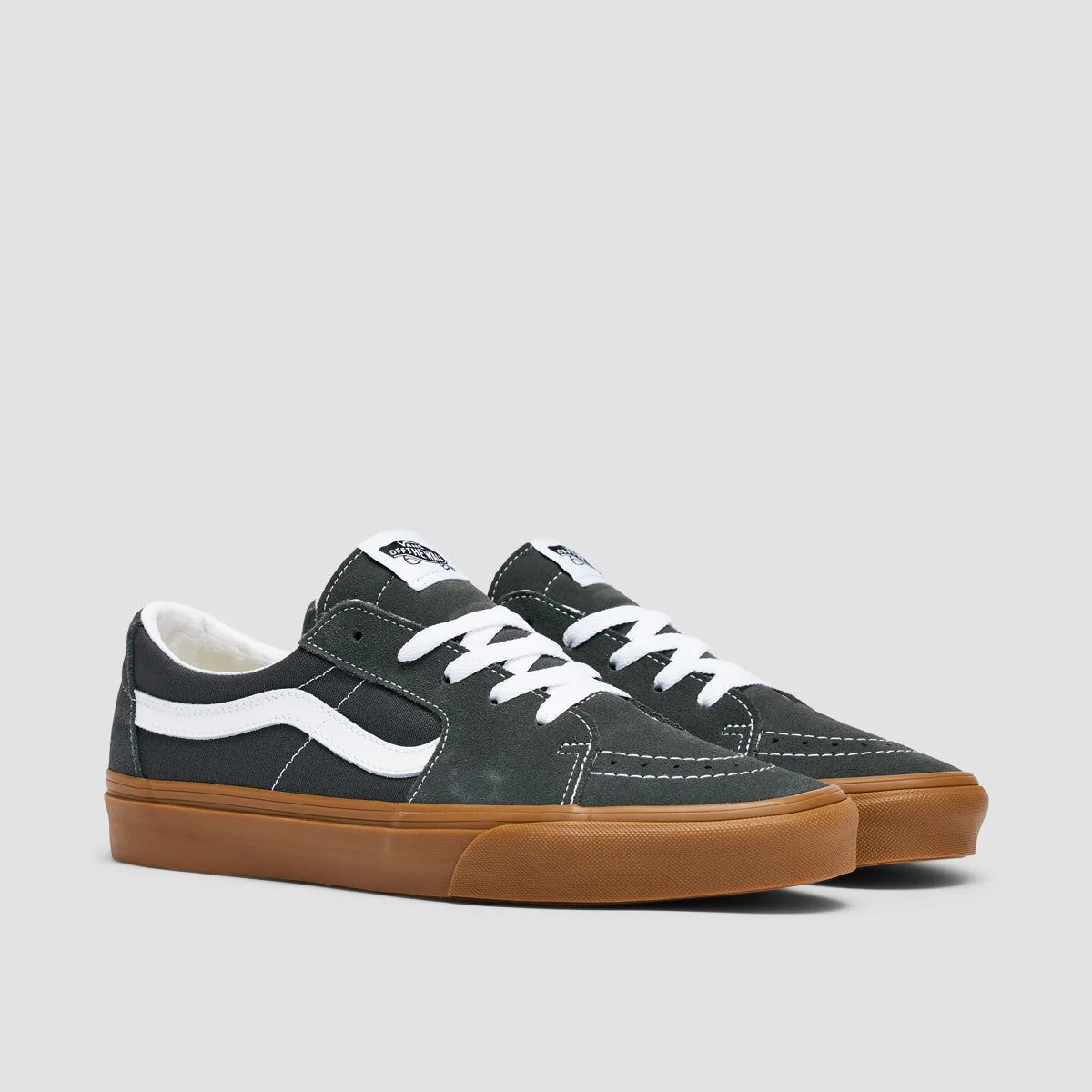 Vans SK8-Low Shoes - Gum Grey/True White - Image 2