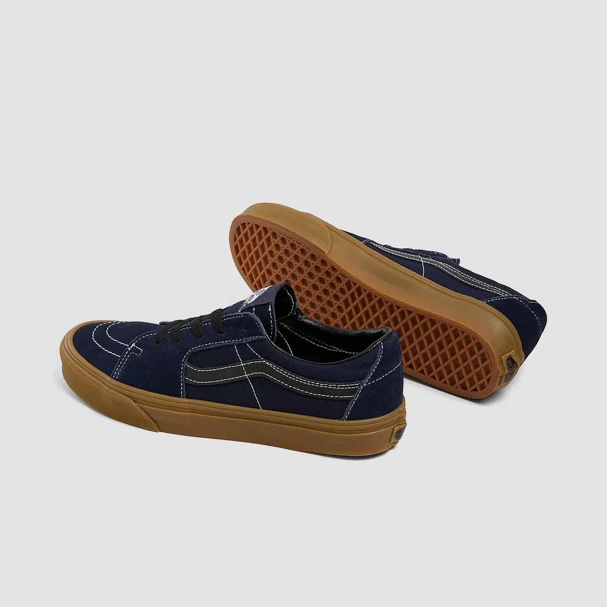 Vans SK8-Low Shoes - Gum Navy - Image 2