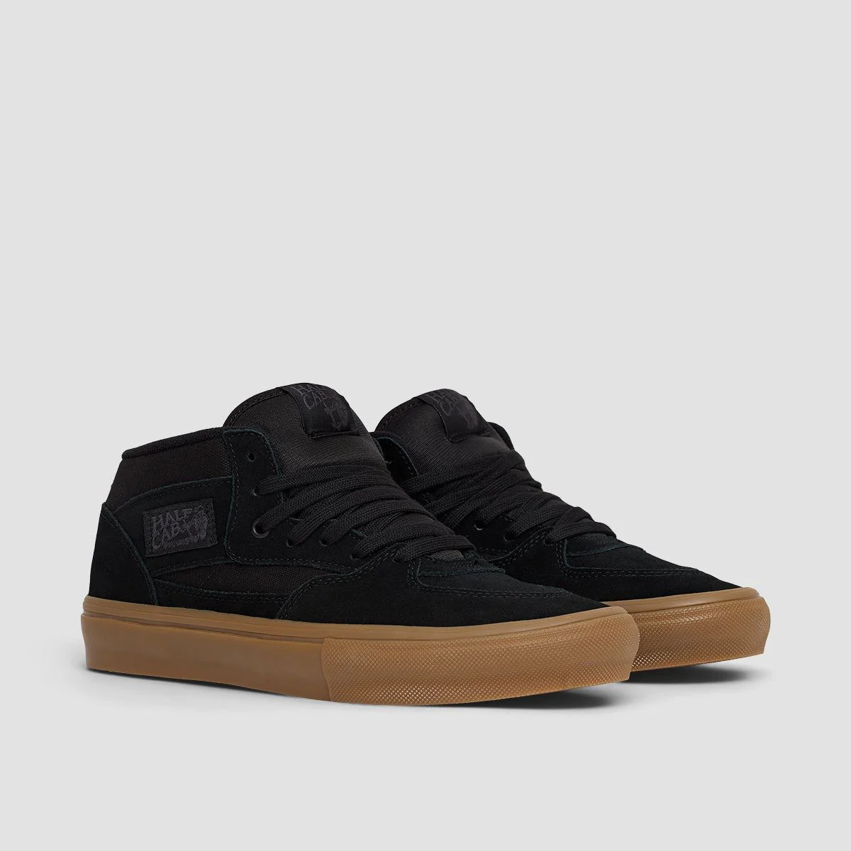Vans Skate Half Cab Shoes - Black/Gum - Image 2