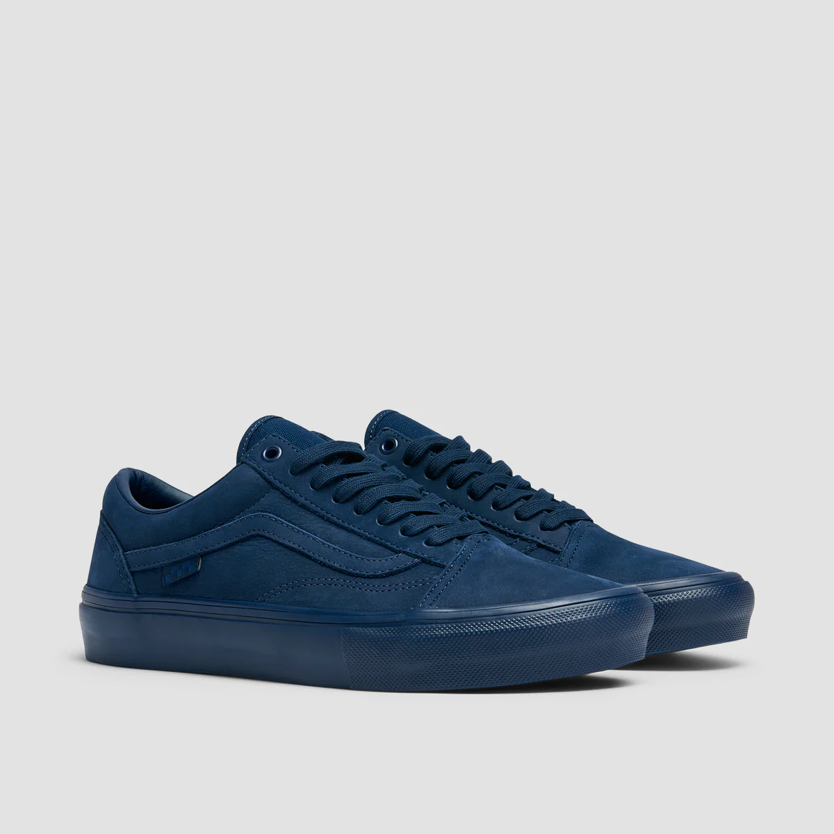 Vans Skate Old Skool Shoes - Mono Dark Blue - Image 2