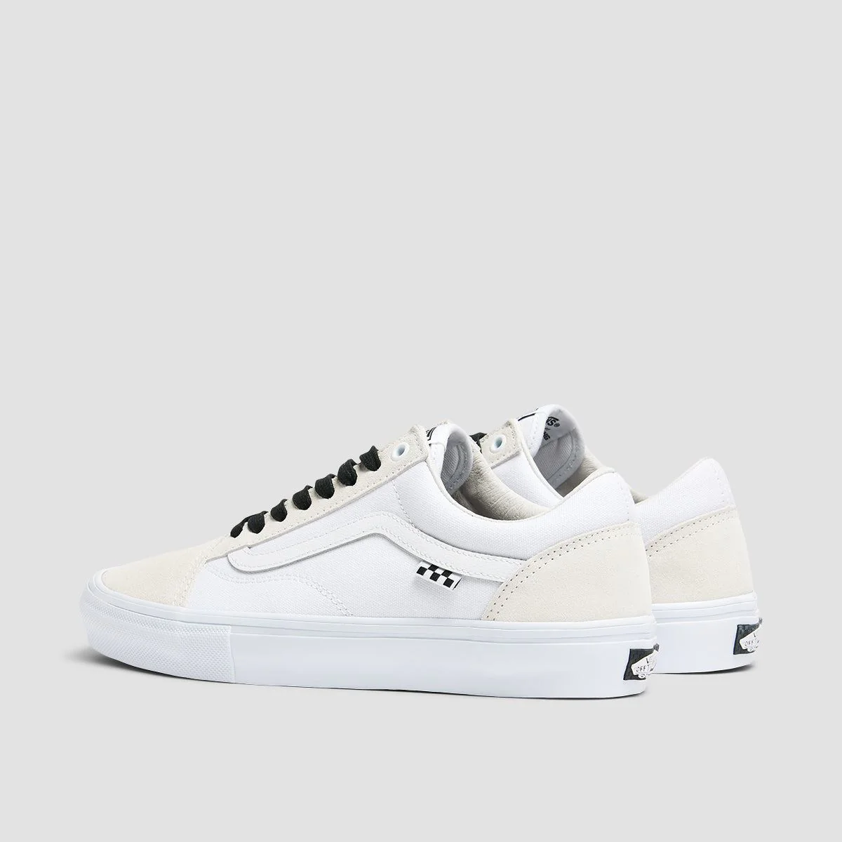 Vans Skate Old Skool VCU Shoes - Essential White - Image 3