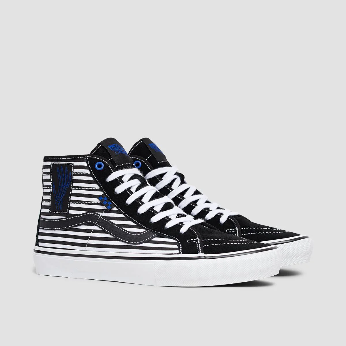 Vans Skate SK8-Hi Decon Shoes - Breana Geering Black/White - Image 2
