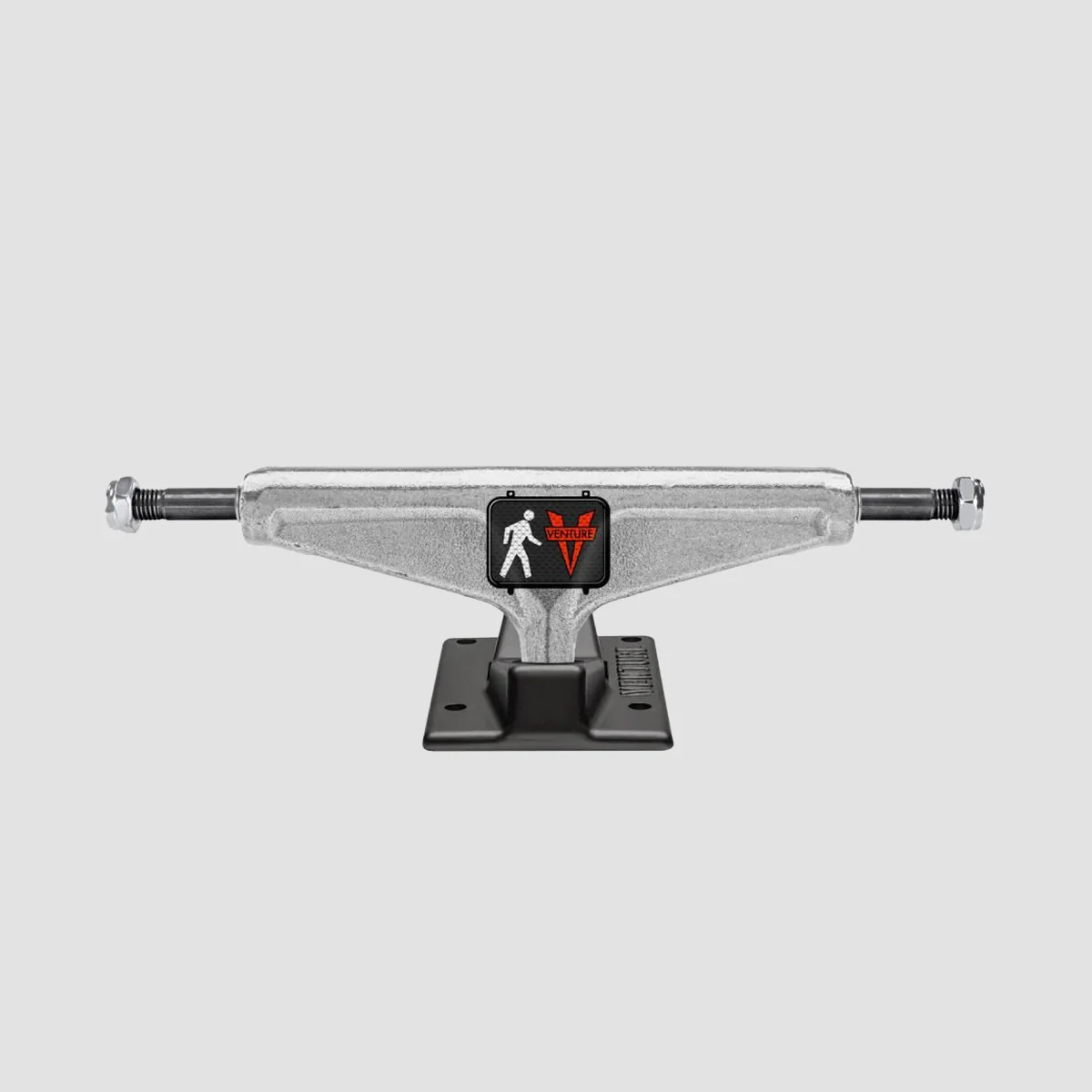 Venture 5.6 Hi V Light Shanahan Streets Skateboard Trucks 1 Pair Polished/Flat Black - 8.25"