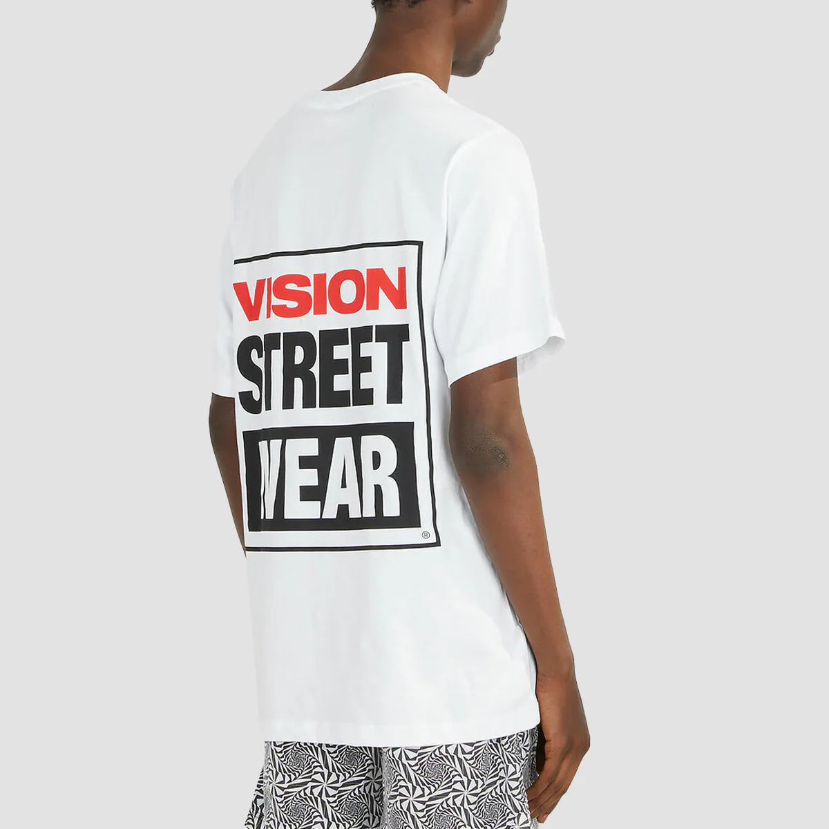 Vision OG Box Logo T-Shirt White - Image 2