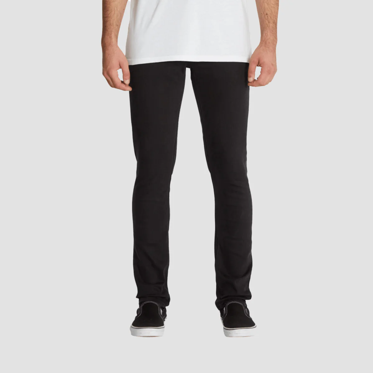 Volcom 2X4 Skinny Fit Jeans Ink Black