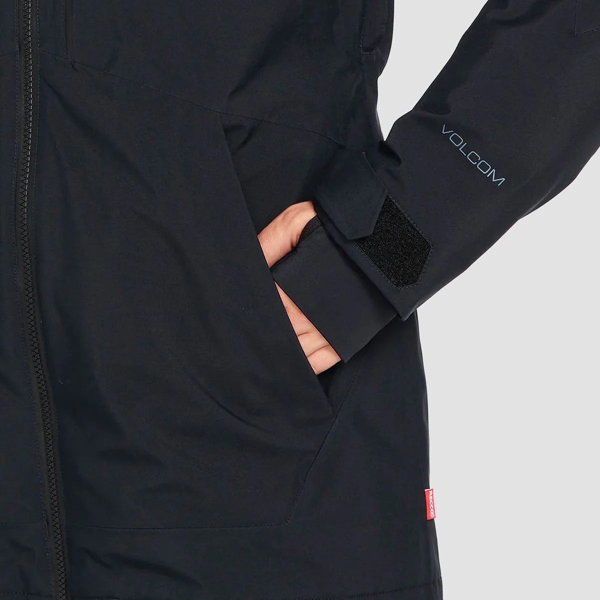 Volcom 3D Stretch Gore-Tex Snow Jacket Black - Womens - Image 3