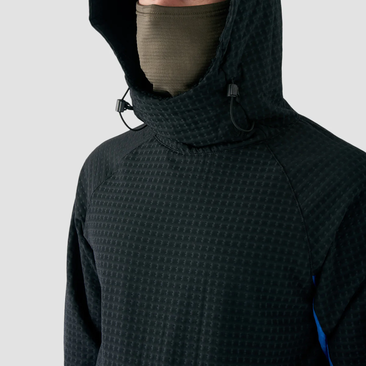 Volcom All I Got Hooded Pullover Jacket Black - Image 6