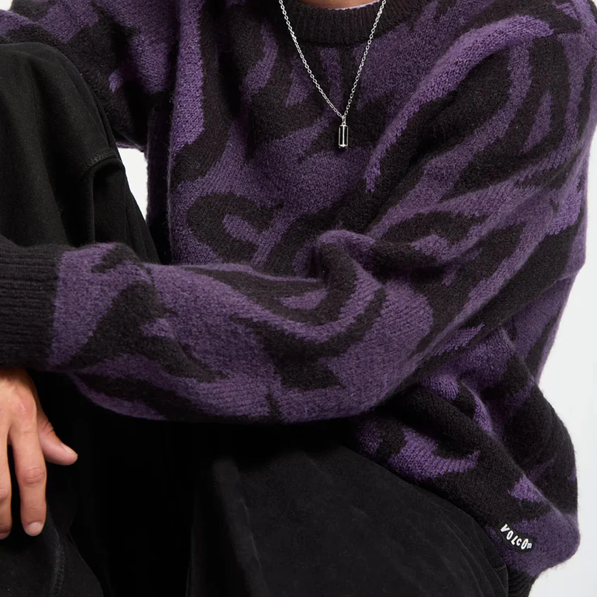 Volcom Anarchietour Sweater Black - Image 2