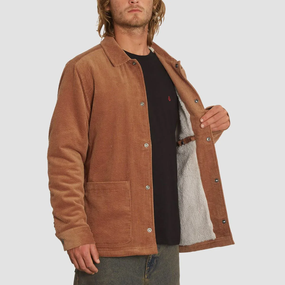 Volcom Benvord II Jacket Mocha - Image 2