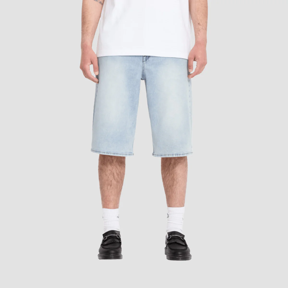 Volcom Chillow 24" Denim Shorts Desert Dirt Indigo