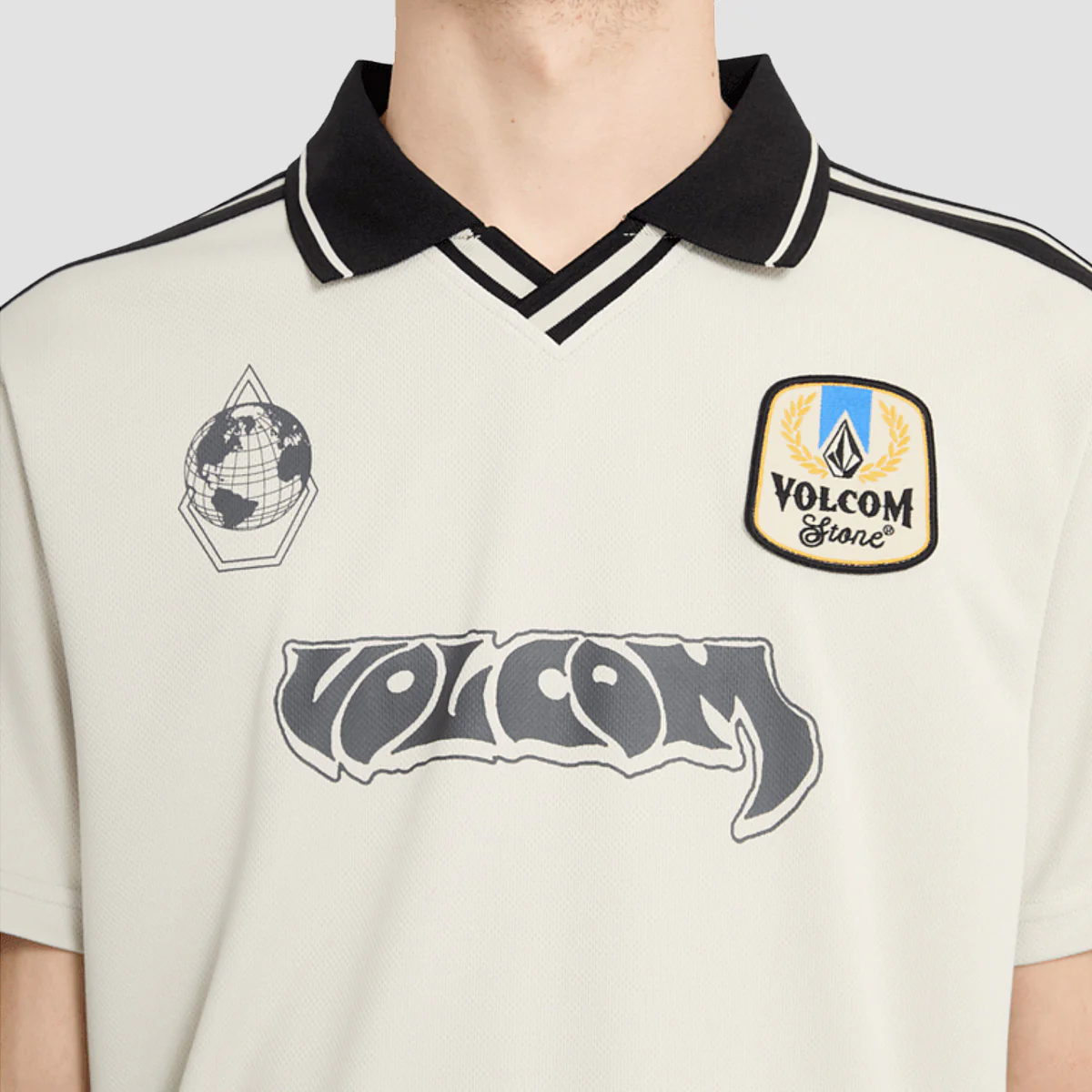 Volcom Copa Crew T-Shirt Stone - Image 3