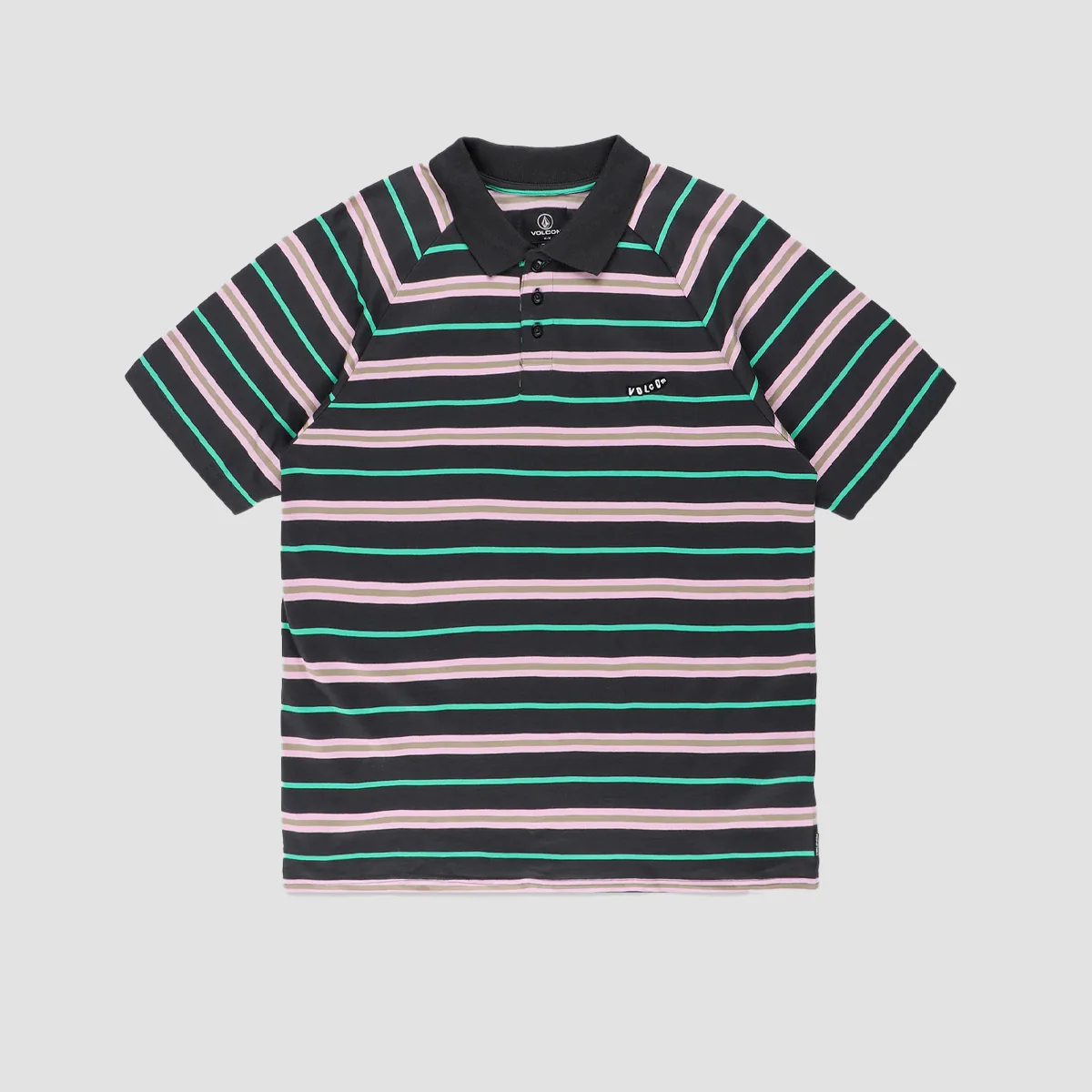 Volcom Edges Polo Shirt Stealth
