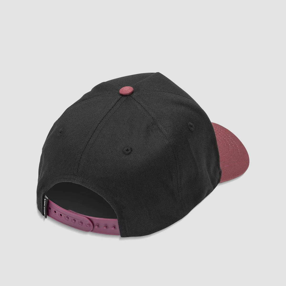 Volcom Embossed Stone Adj Cap Merlot - Image 2