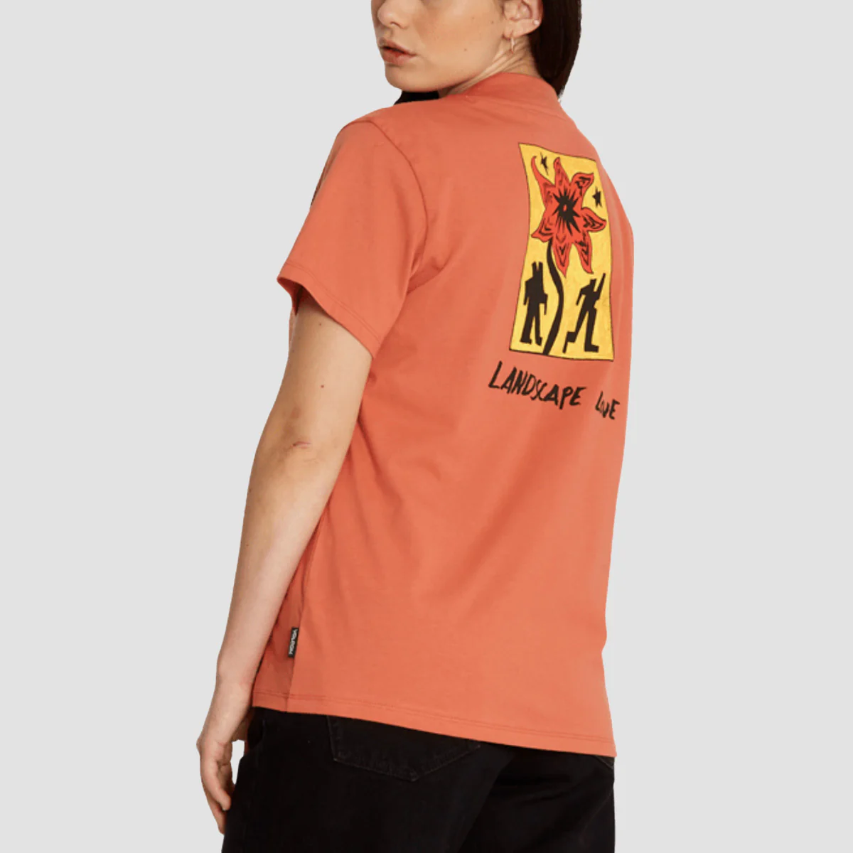 Volcom FA Bob Mollema T-Shirt Terra Cotta - Womens - Image 2