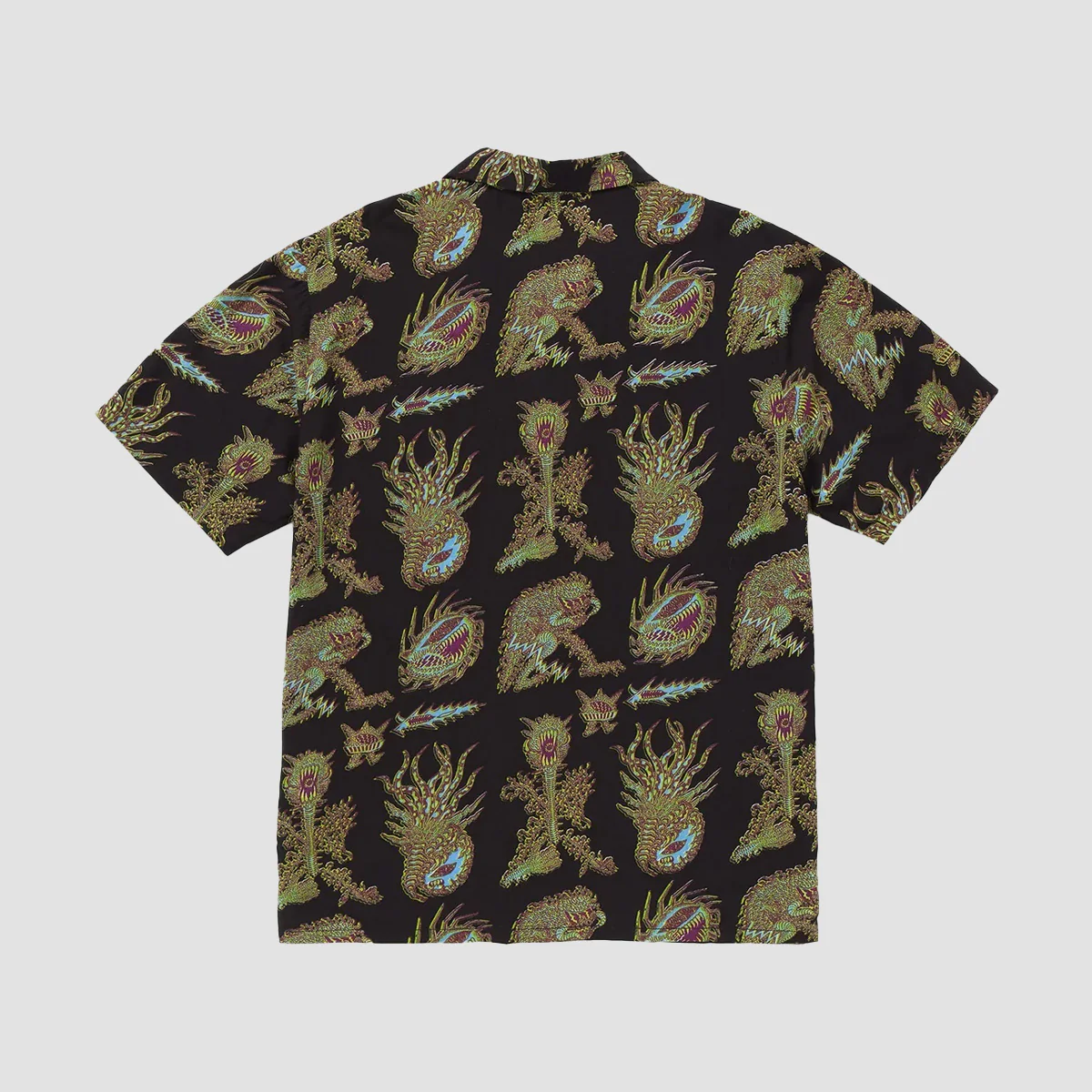 Volcom FA Tetsunori Short Sleeve Shirt Black - Image 3